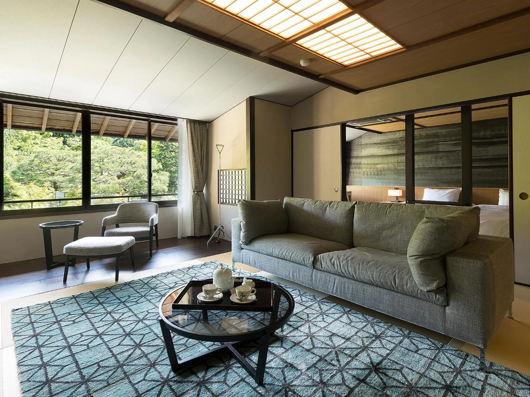 Photo of the whole room in Nanzenji sando KIKUSUI