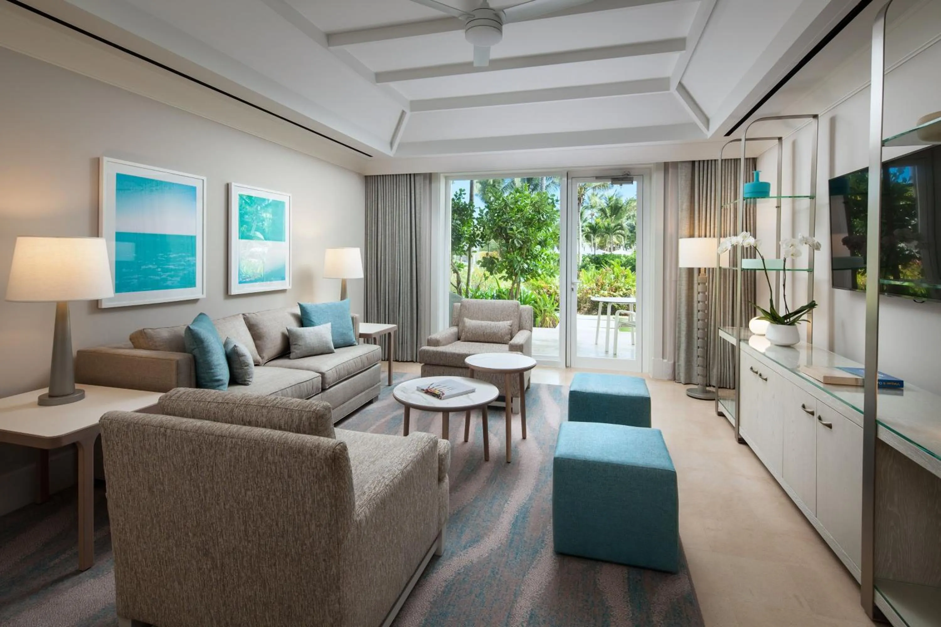 Living room in St. Regis Bahia Beach Resort, Puerto Rico