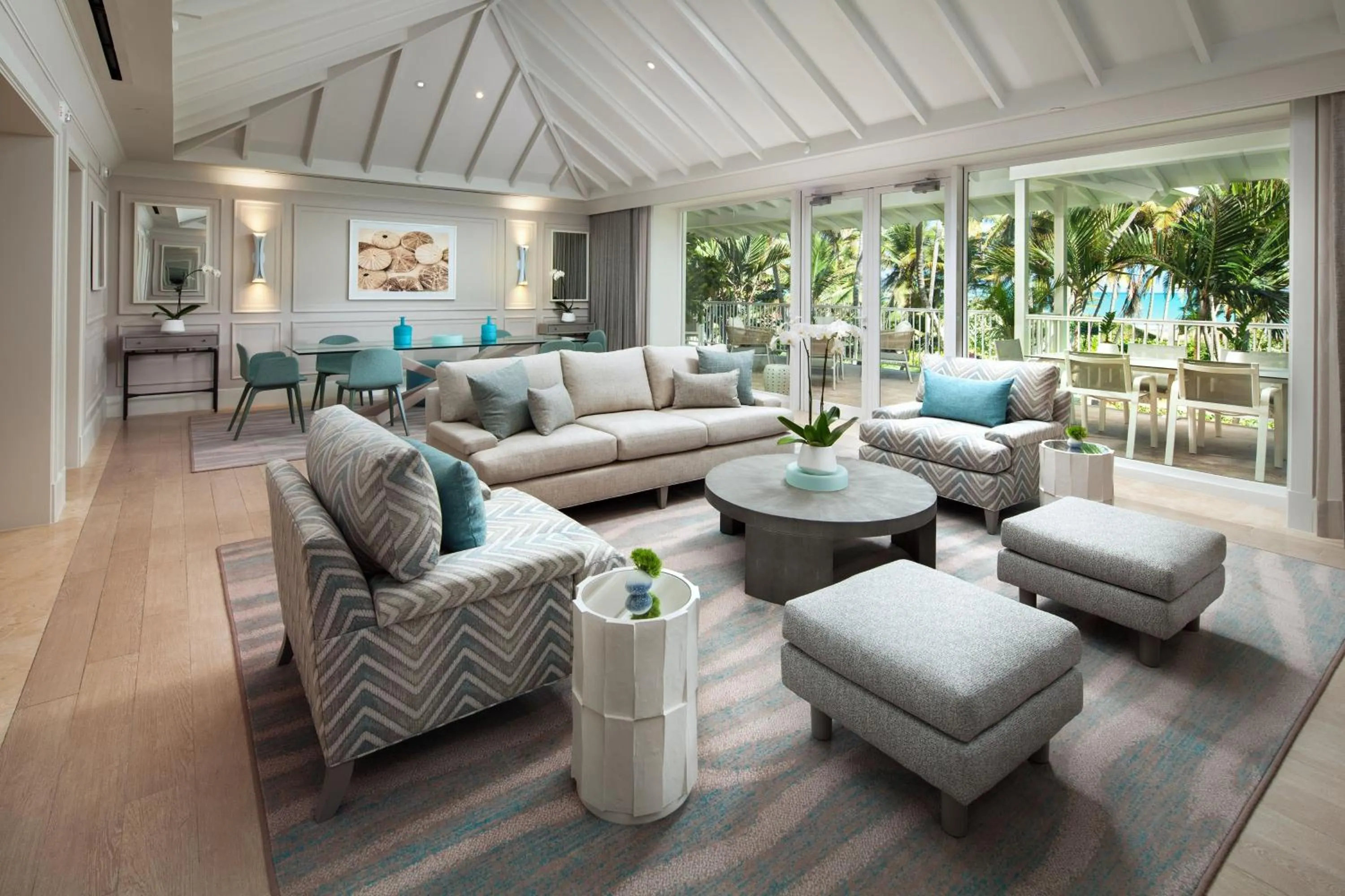 Living room in St. Regis Bahia Beach Resort, Puerto Rico