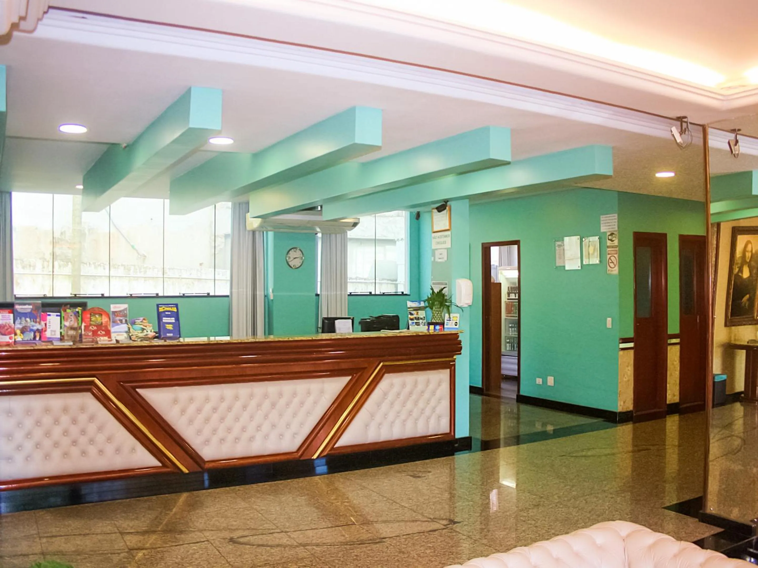 Lobby or reception in Hotel Monalisa