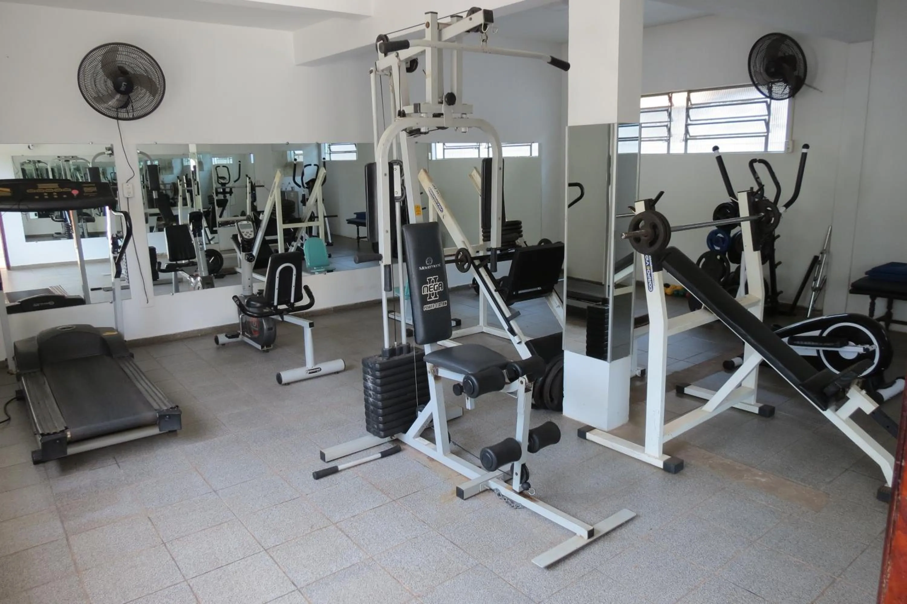 Fitness centre/facilities in Hotel Monalisa