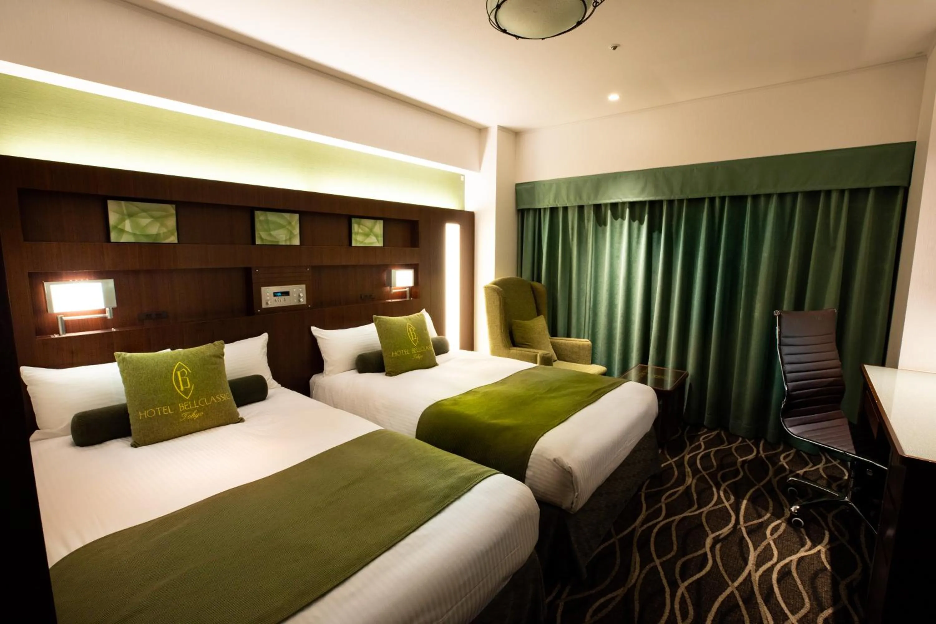 Bedroom, Bed in Hotel Bellclassic Tokyo