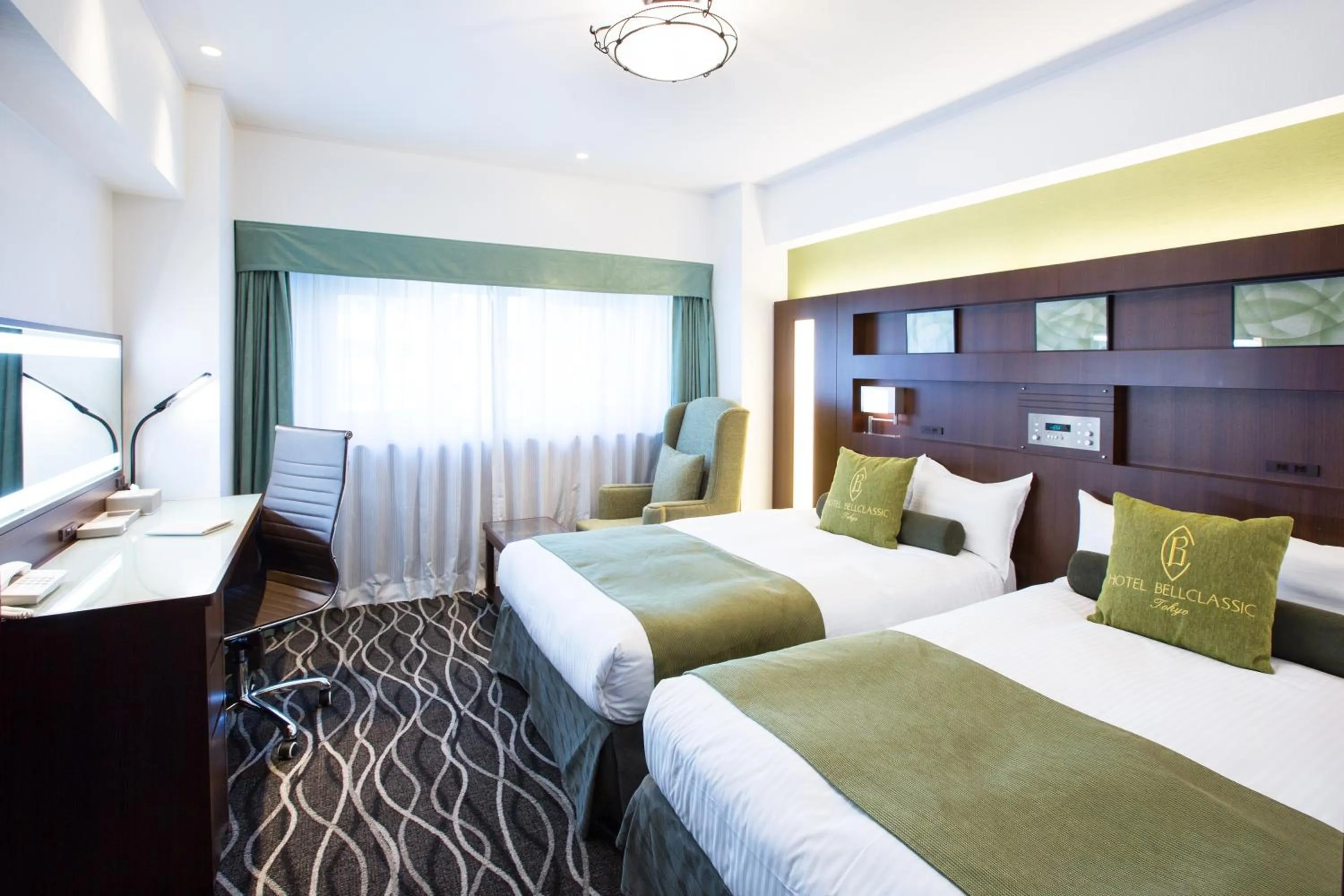 Bedroom, Bed in Hotel Bellclassic Tokyo