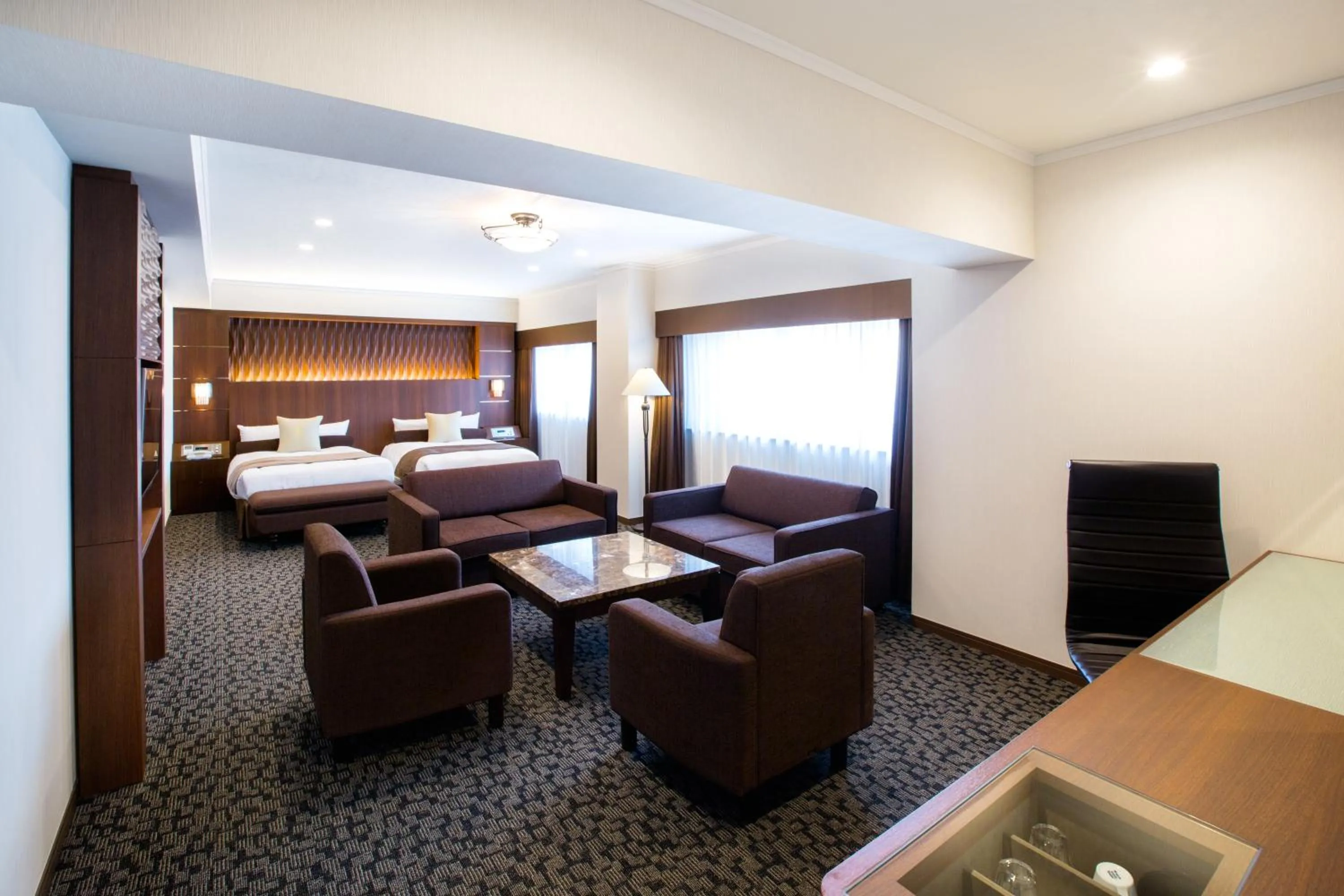 Bed in Hotel Bellclassic Tokyo