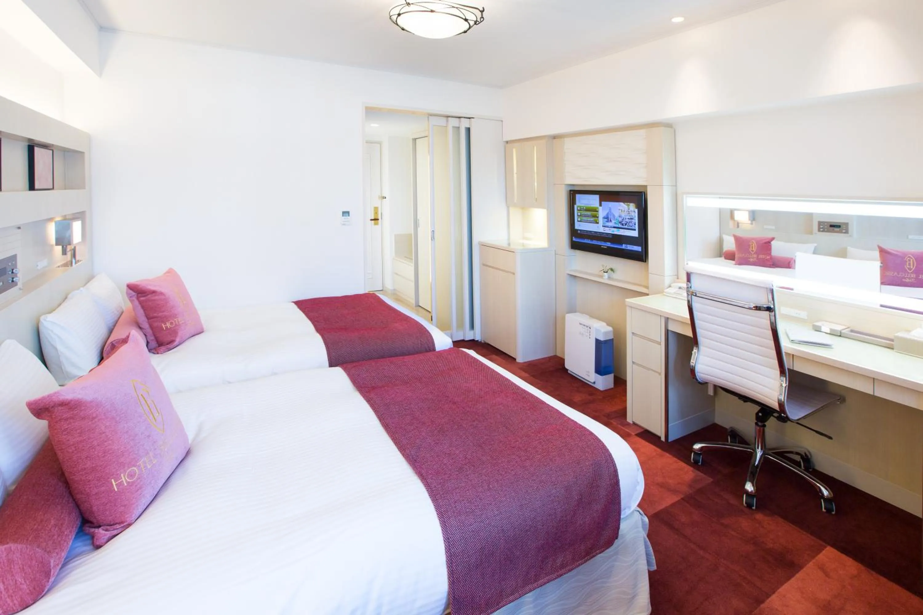 Bedroom, Bed in Hotel Bellclassic Tokyo