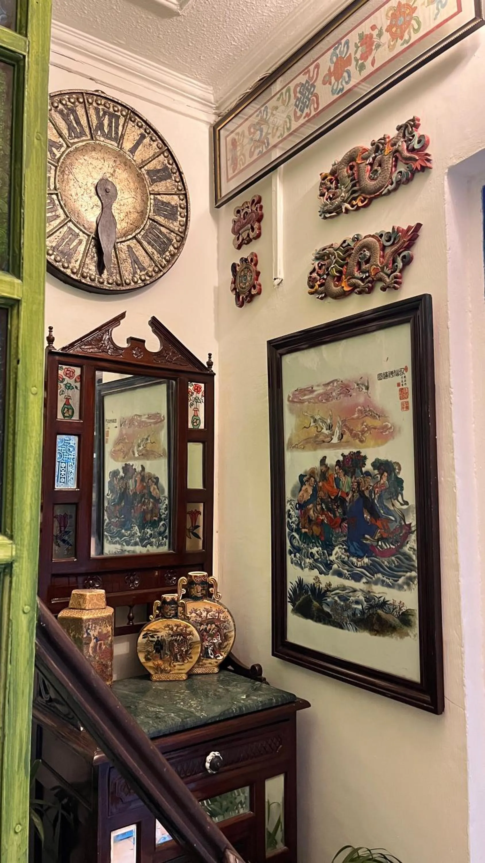 Decorative detail in On The House - Bed and Breakfast