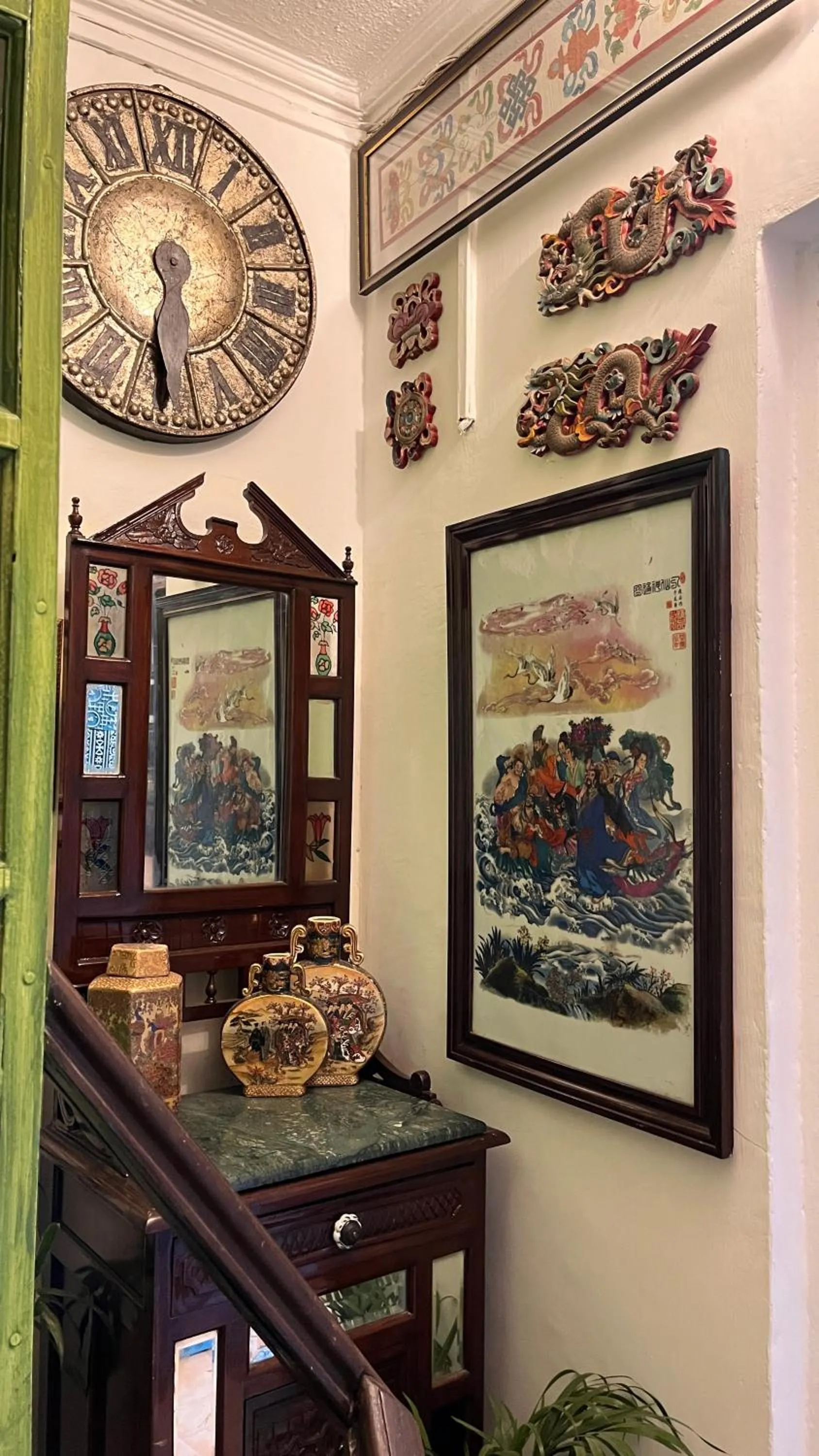 Decorative detail in On The House - Bed and Breakfast