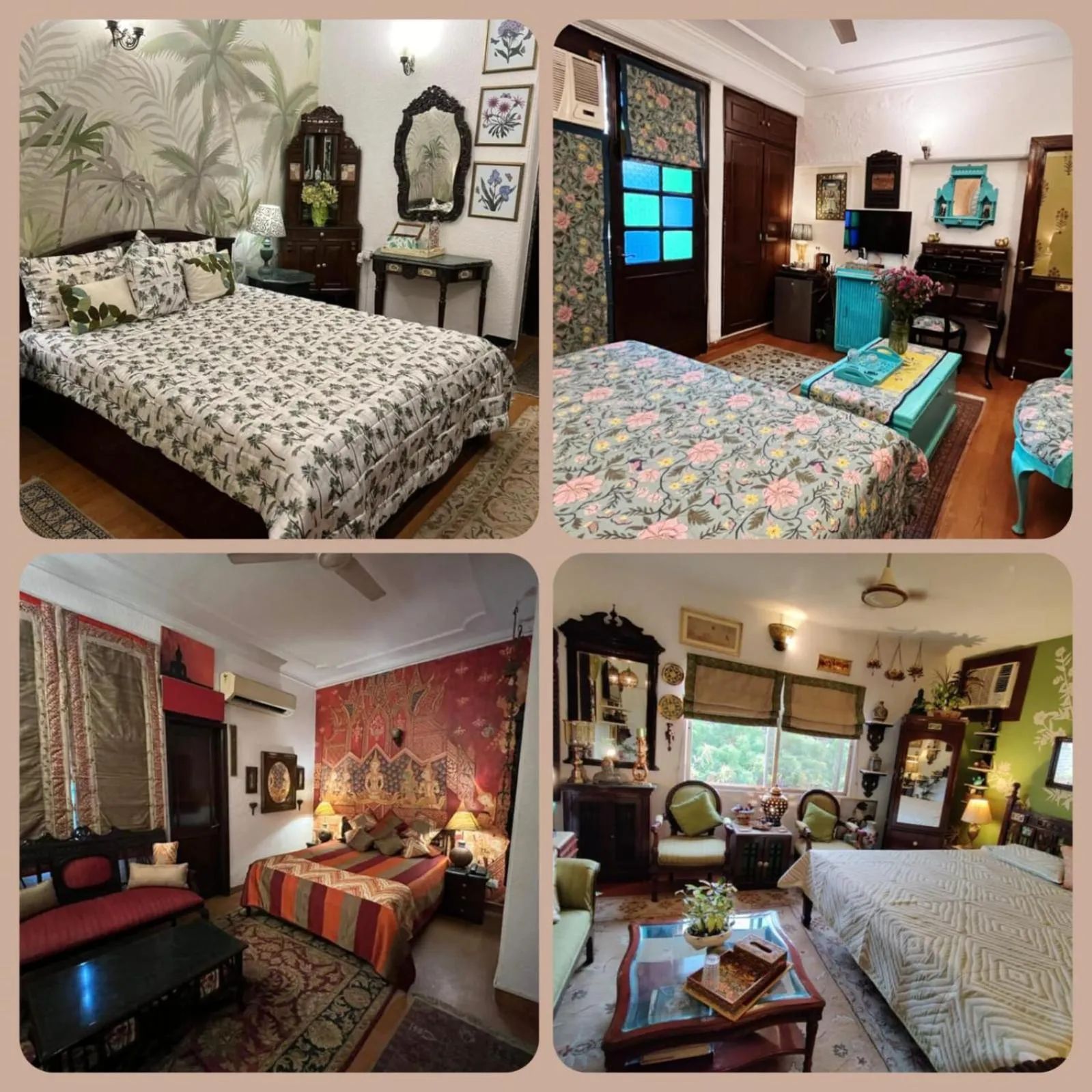 Seating area, Bed in On The House - Bed and Breakfast