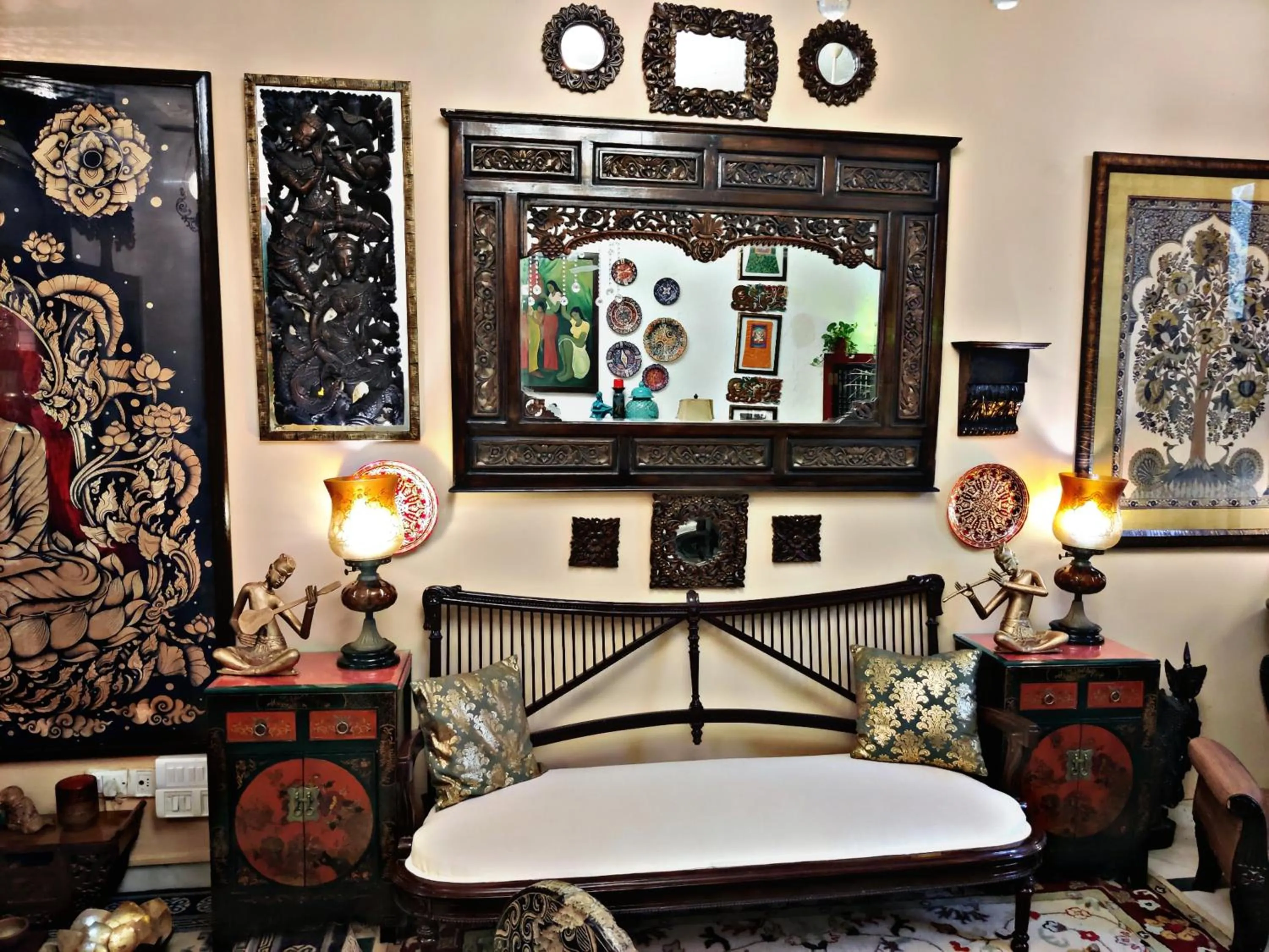 Decorative detail in On The House - Bed and Breakfast