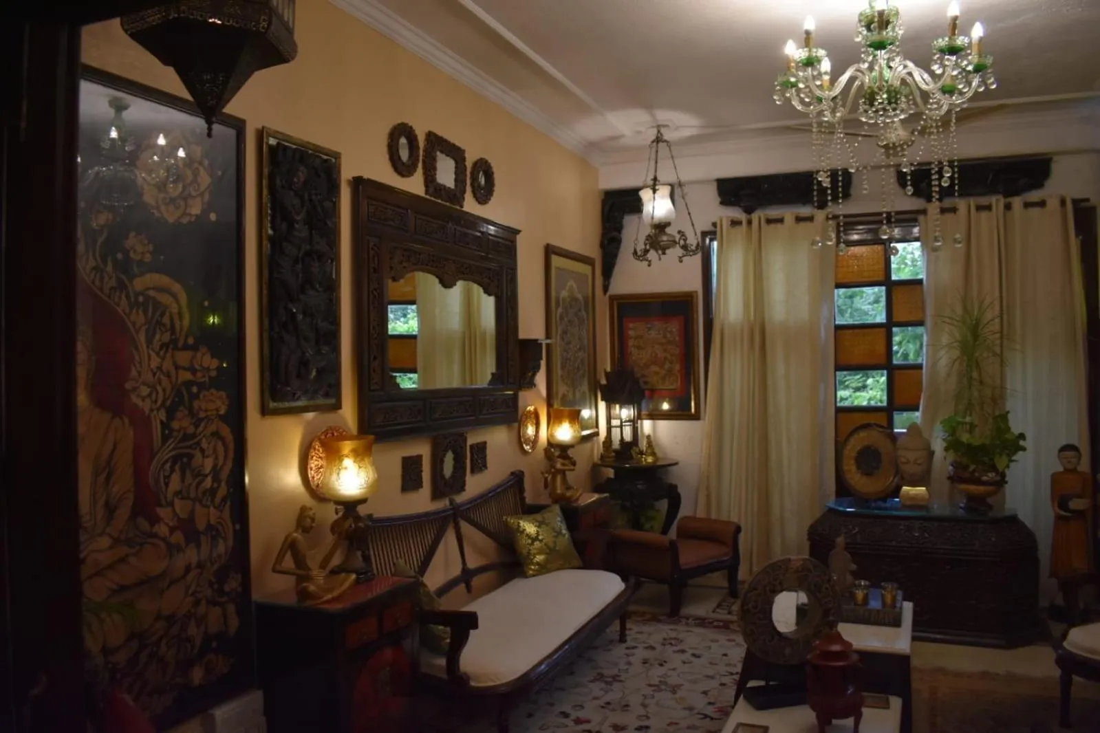 Seating area in On The House - Bed and Breakfast