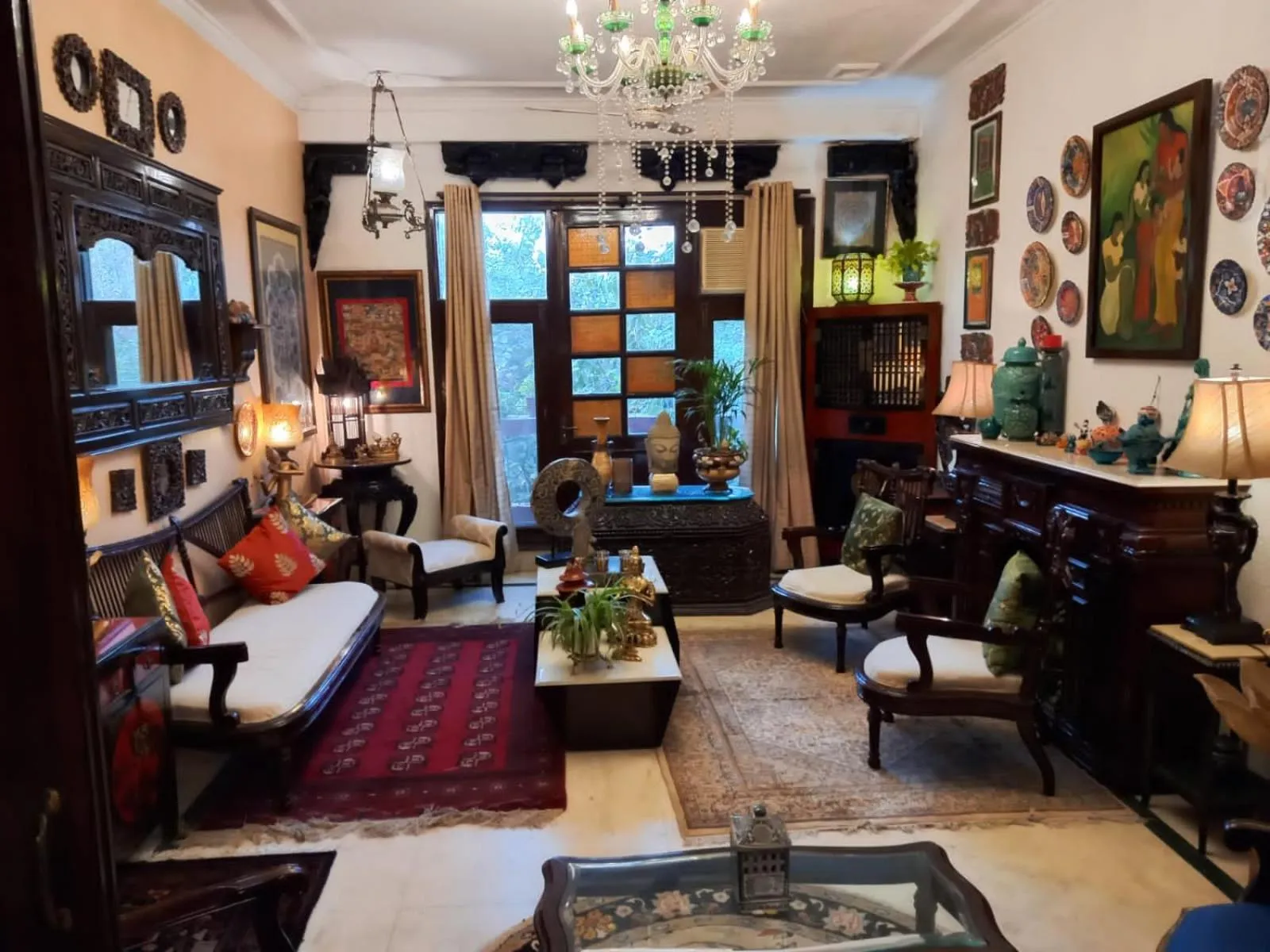 Seating area in On The House - Bed and Breakfast