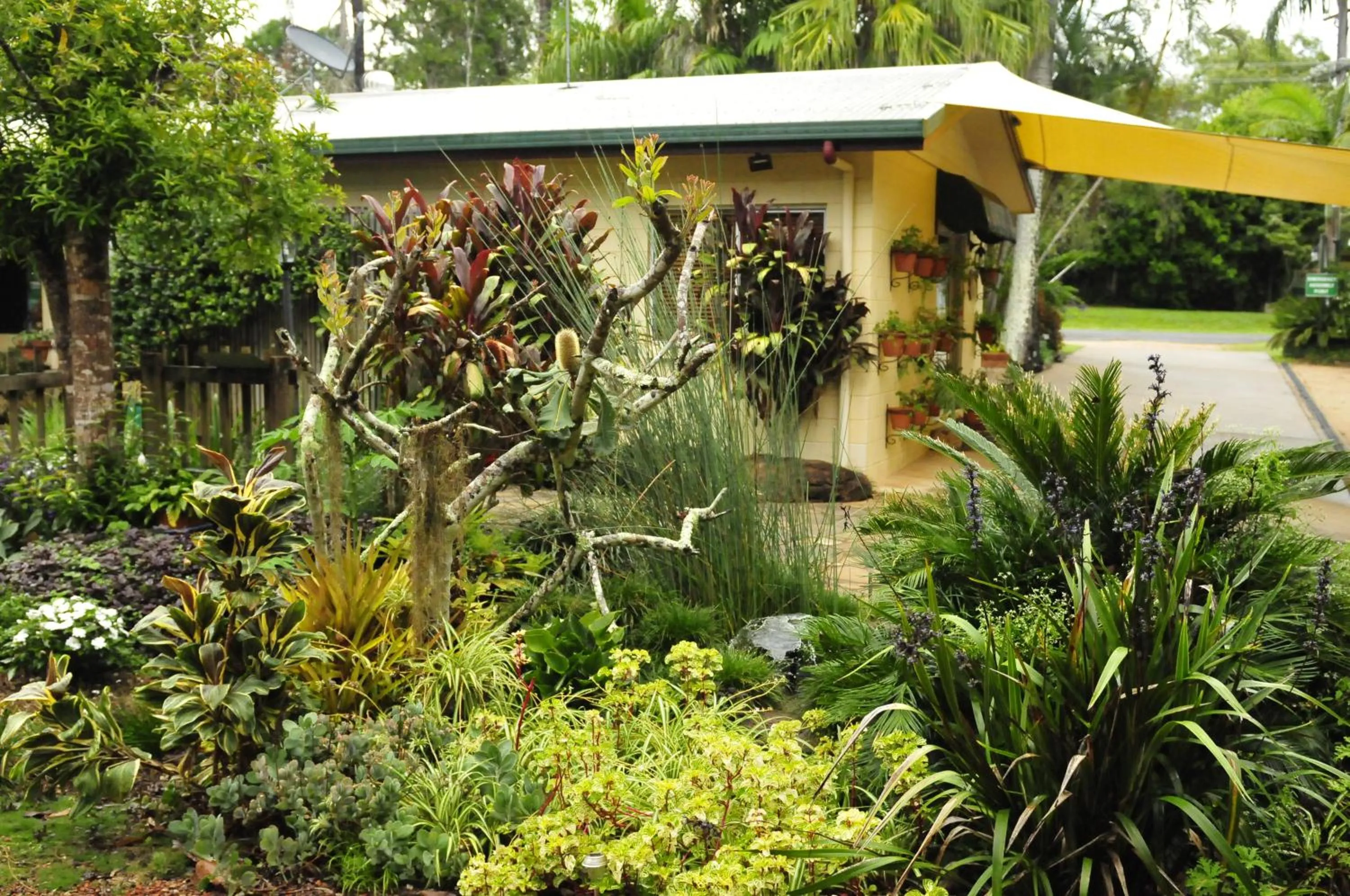 Facade/entrance in Kookaburra Motel Yungaburra