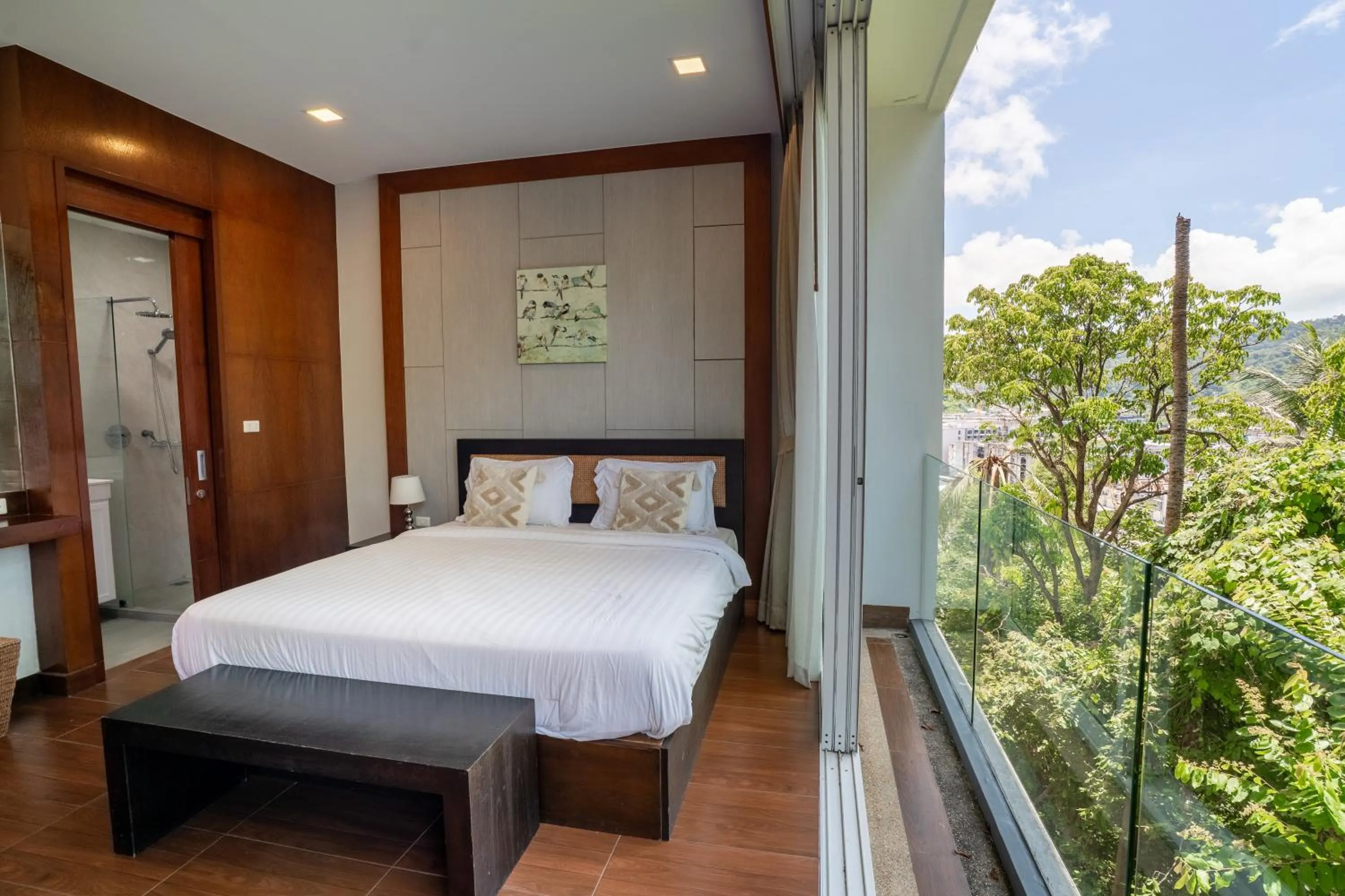 Bed in Q Kata Residence