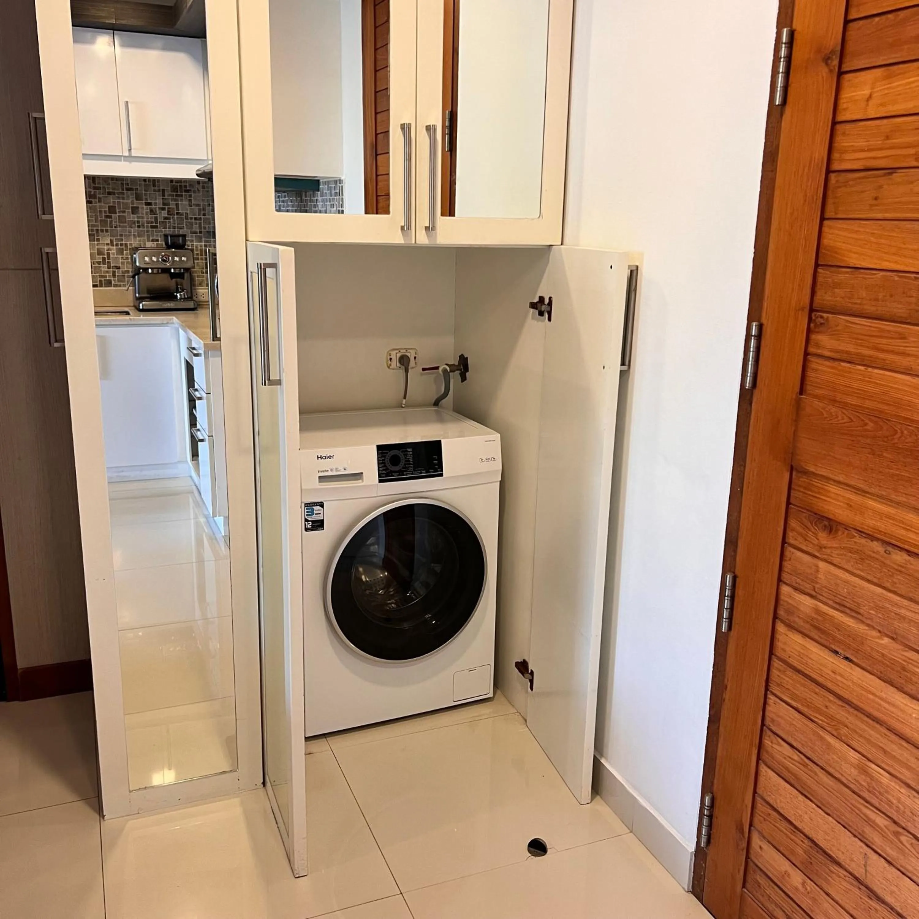 washing machine in Q Kata Residence