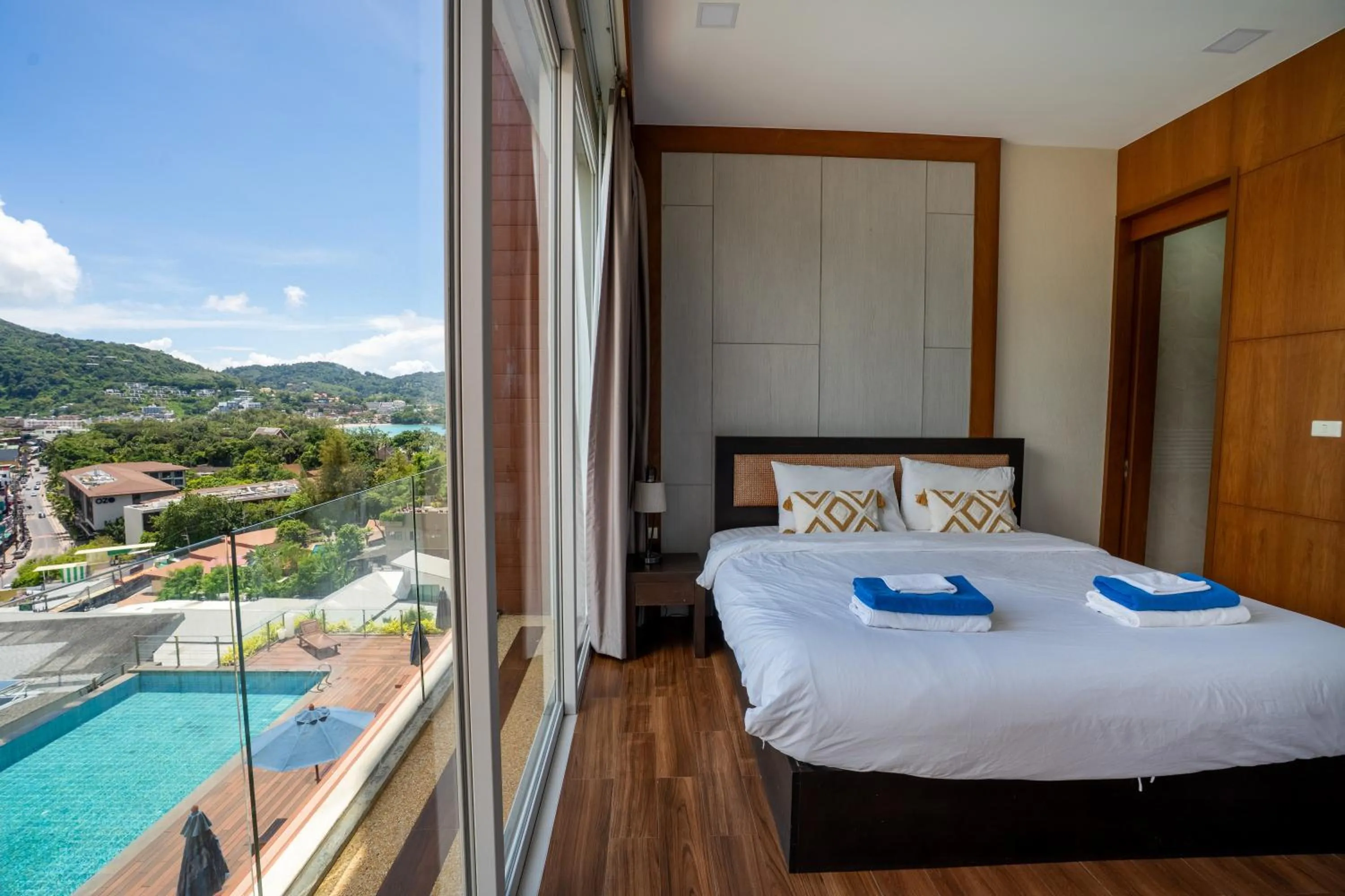 Bed in Q Kata Residence