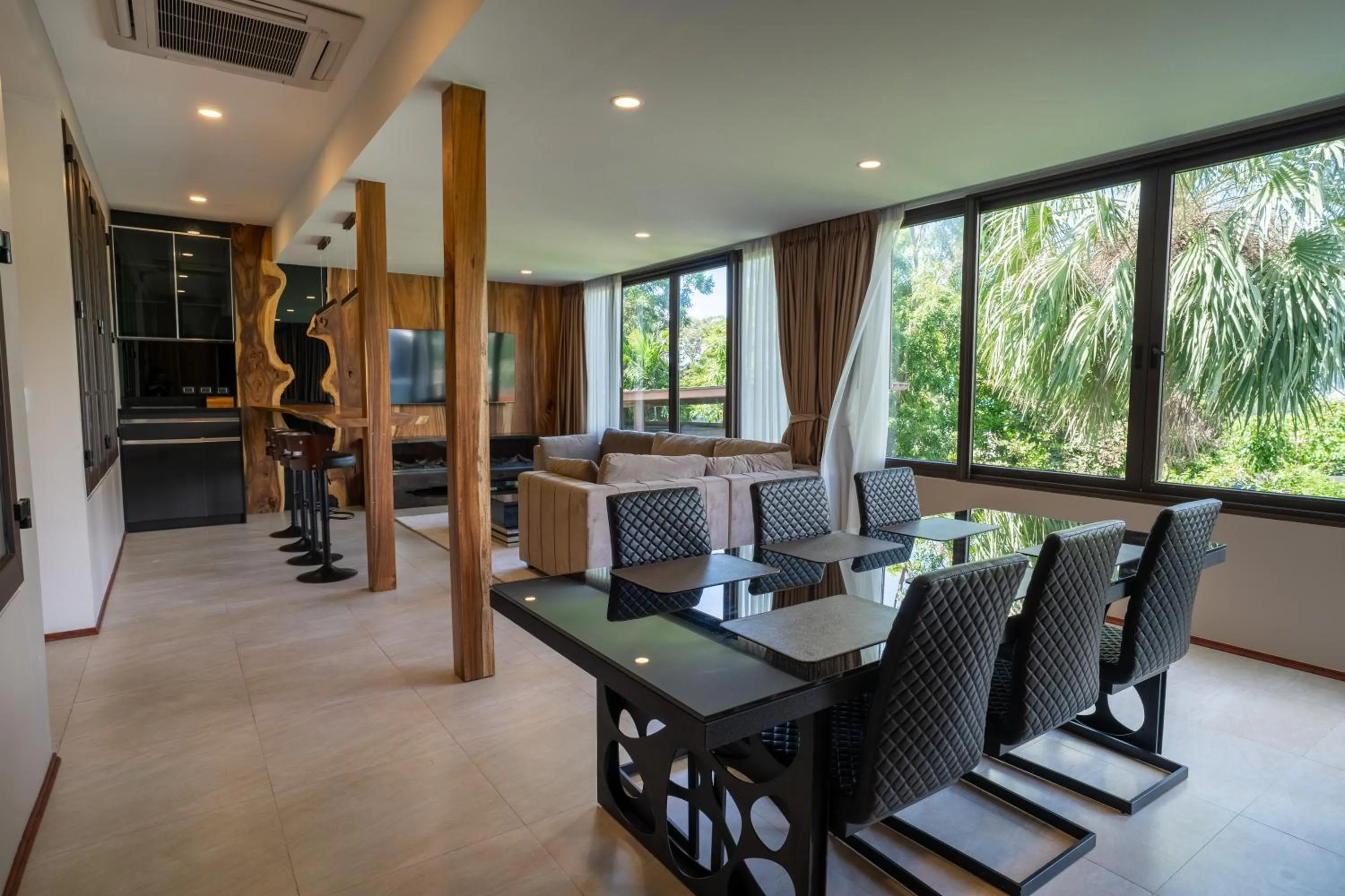 Dining area in Q Kata Residence