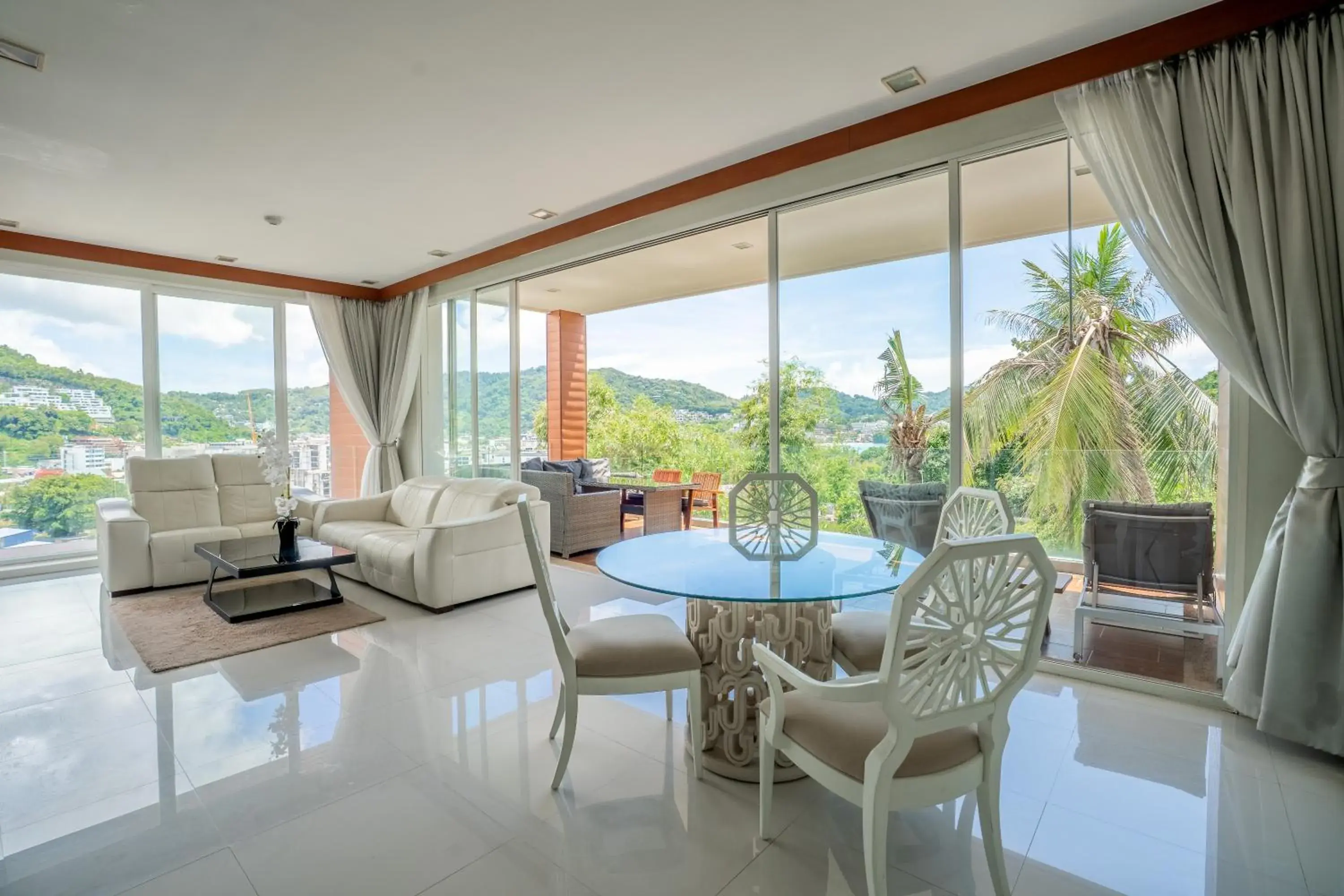 Two-Bedroom Apartment with Balcony and Sea View in Q Kata Residence Two-Bedroom Apartment with Balcony and Sea View in Q Kata Residence