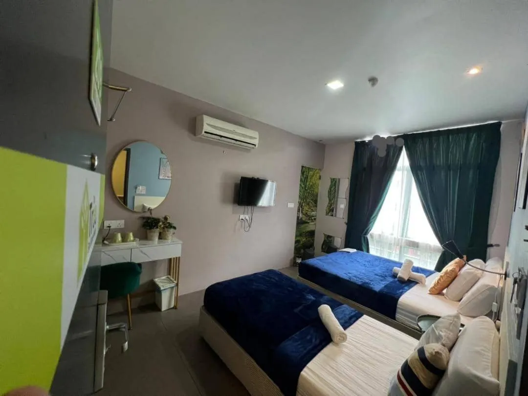 Bed in The Tree Boutique Hotel