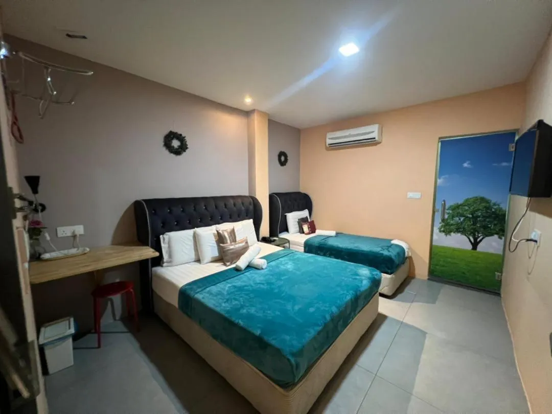 Bed in The Tree Boutique Hotel