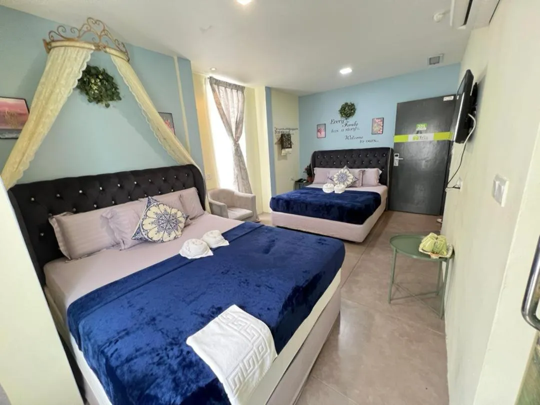 Bed in The Tree Boutique Hotel