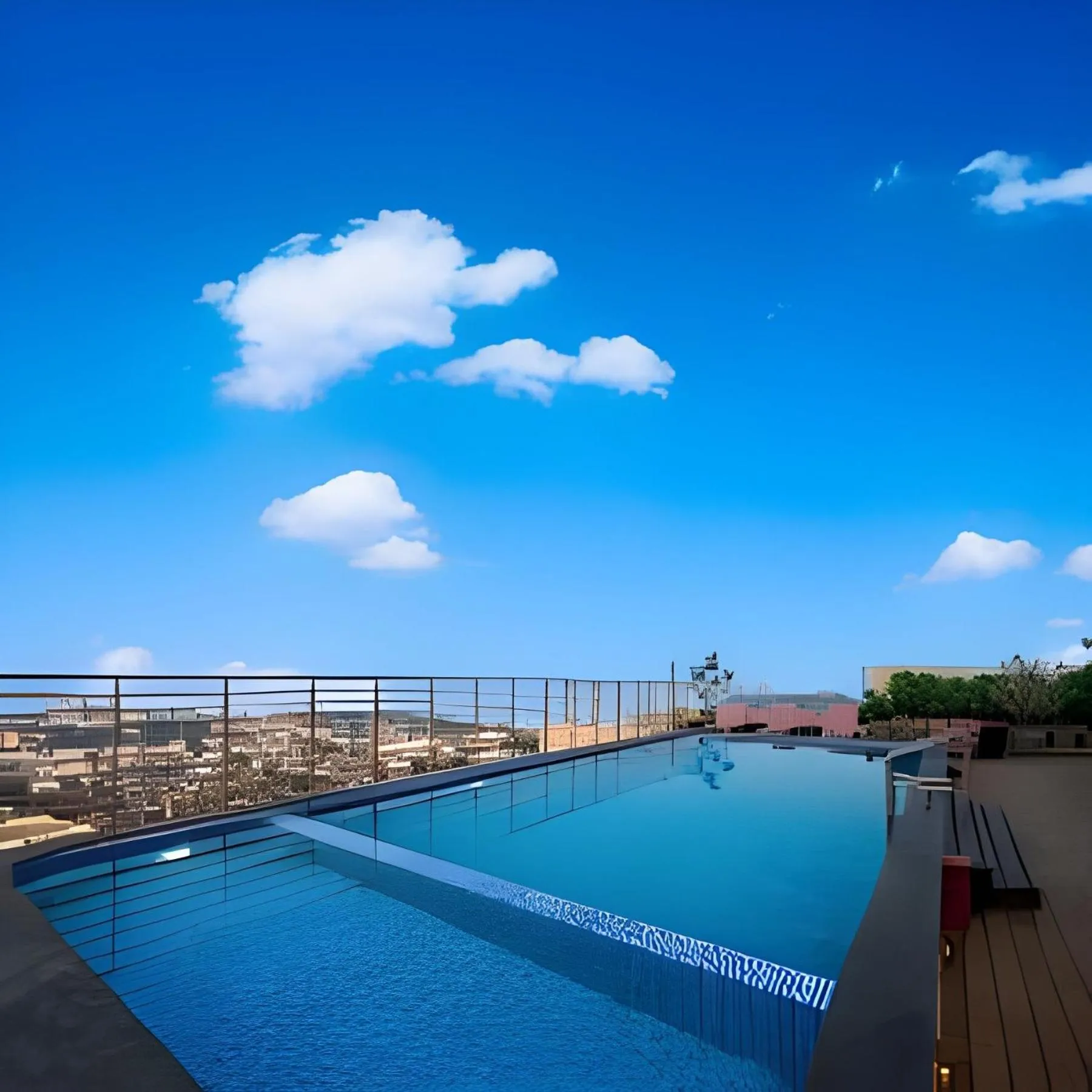 Pool view in Welcomhotel by ITC Hotels, Ashram Road, Ahmedabad