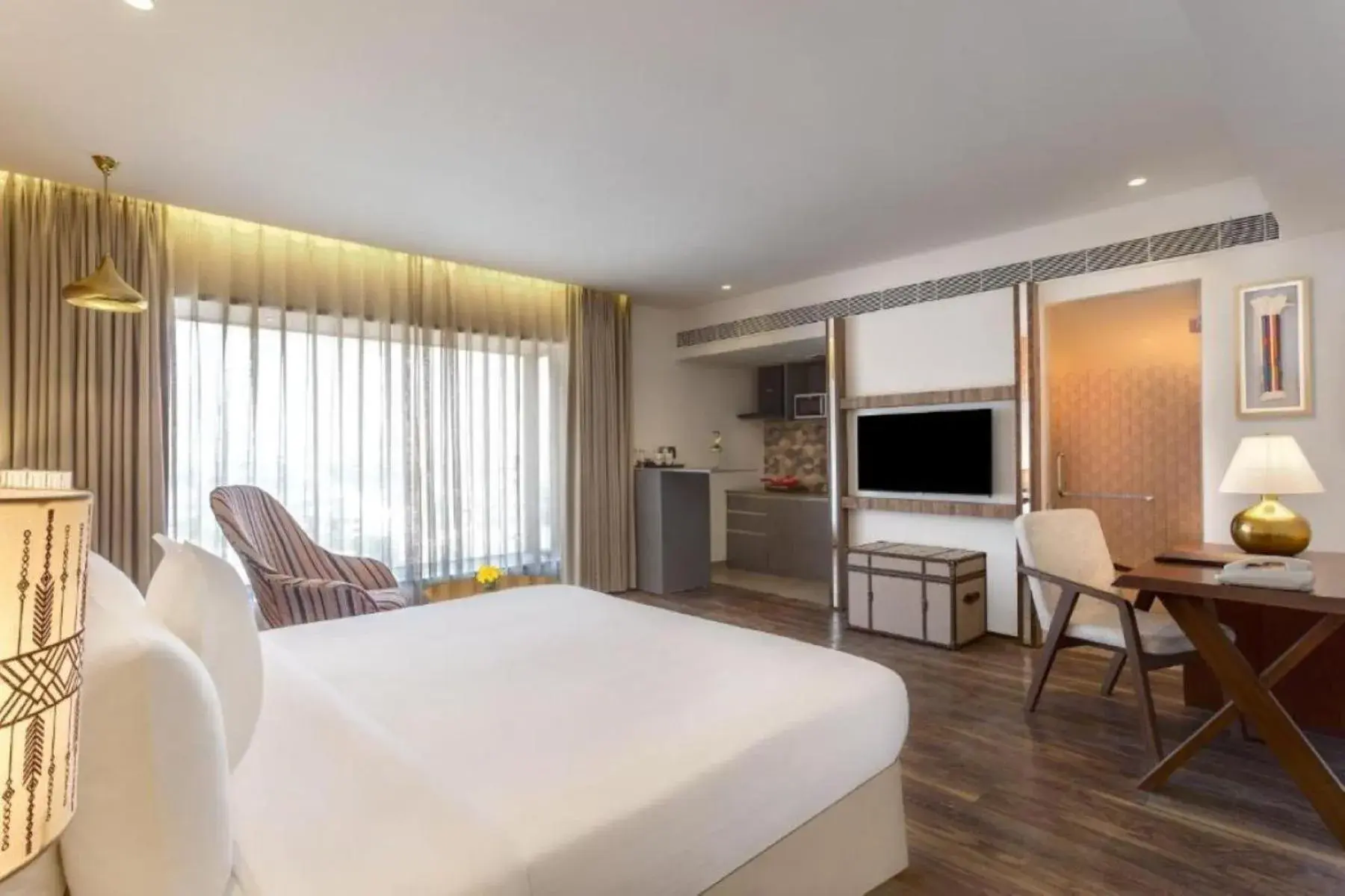 Bed in Welcomhotel by ITC Hotels, Ashram Road, Ahmedabad Bed in Welcomhotel by ITC Hotels, Ashram Road, Ahmedabad