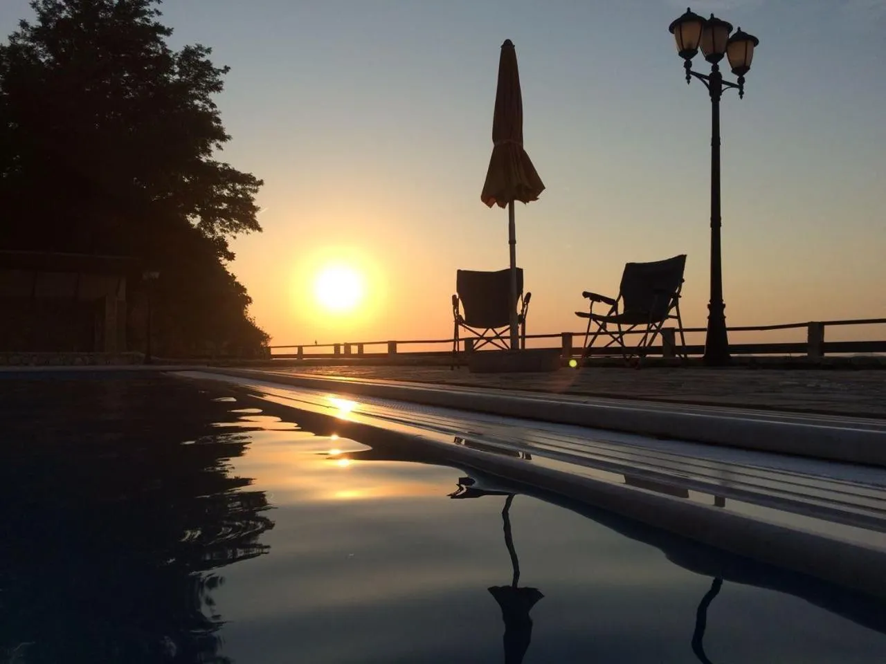 Swimming pool in Aldi`s Guest House
