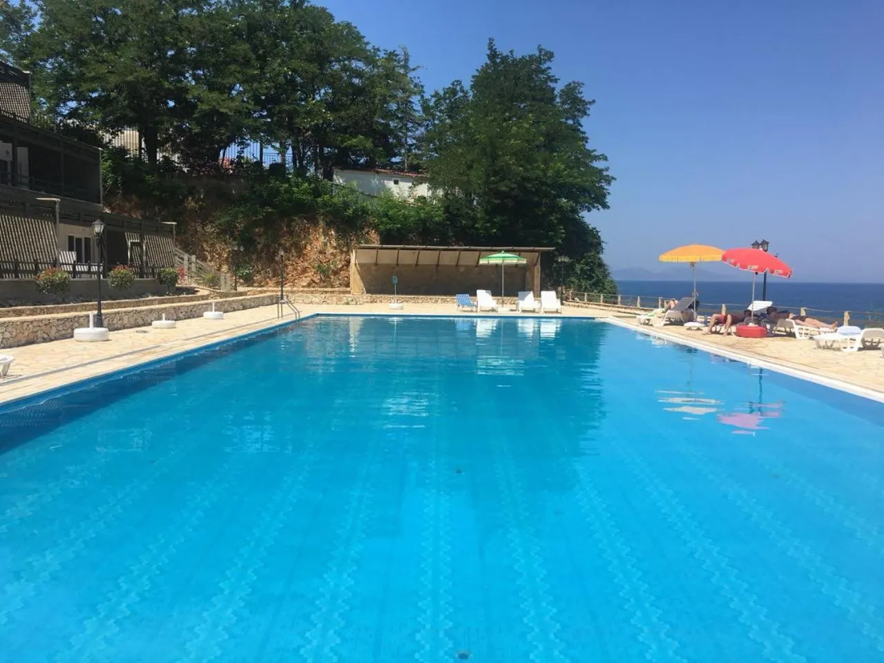 Swimming pool in Aldi`s Guest House