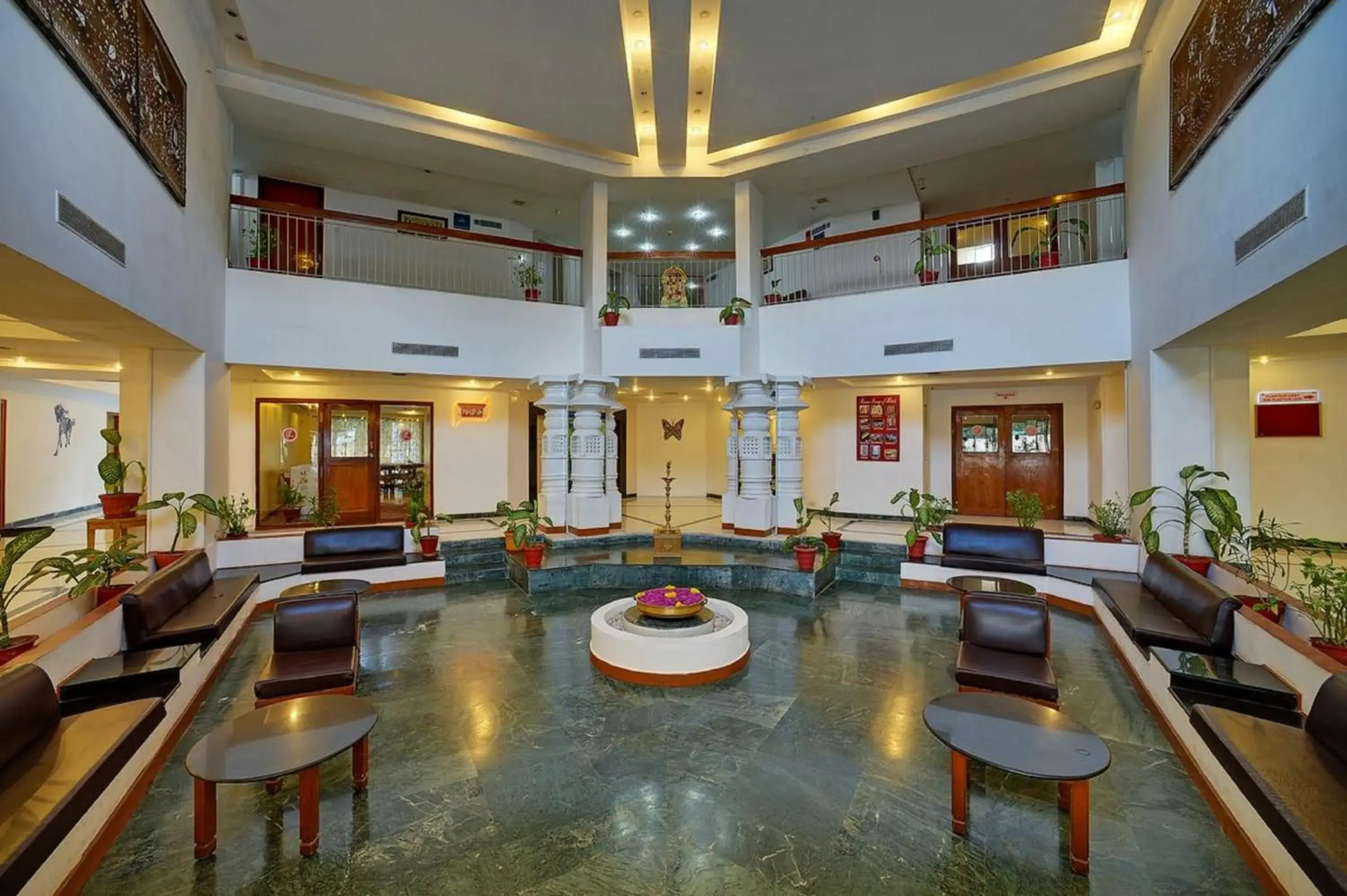 Lobby or reception in Ramee Guestline Tirupati Lobby or reception in Ramee Guestline Tirupati