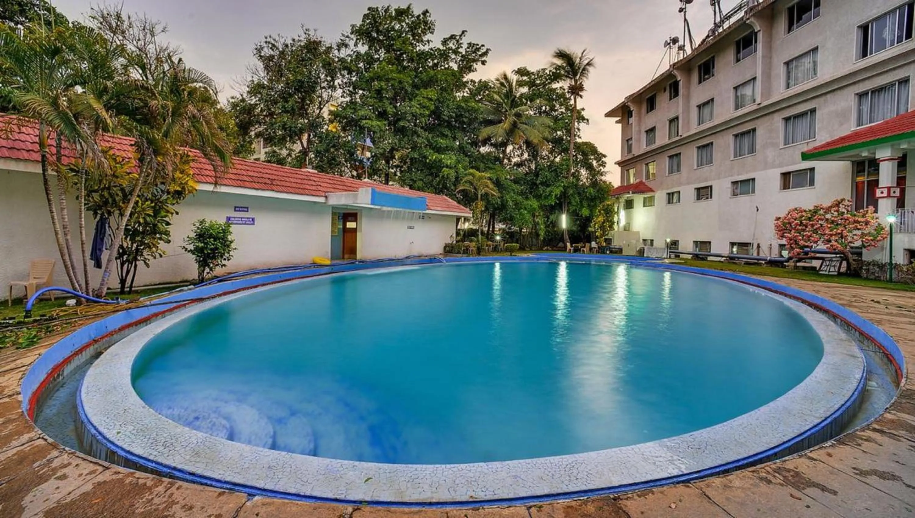 Pool view in Ramee Guestline Tirupati