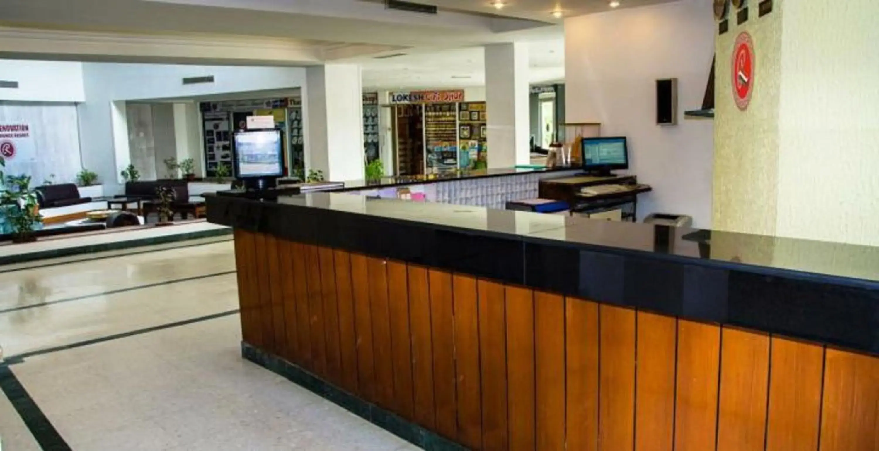 Lobby or reception in Ramee Guestline Tirupati Lobby or reception in Ramee Guestline Tirupati