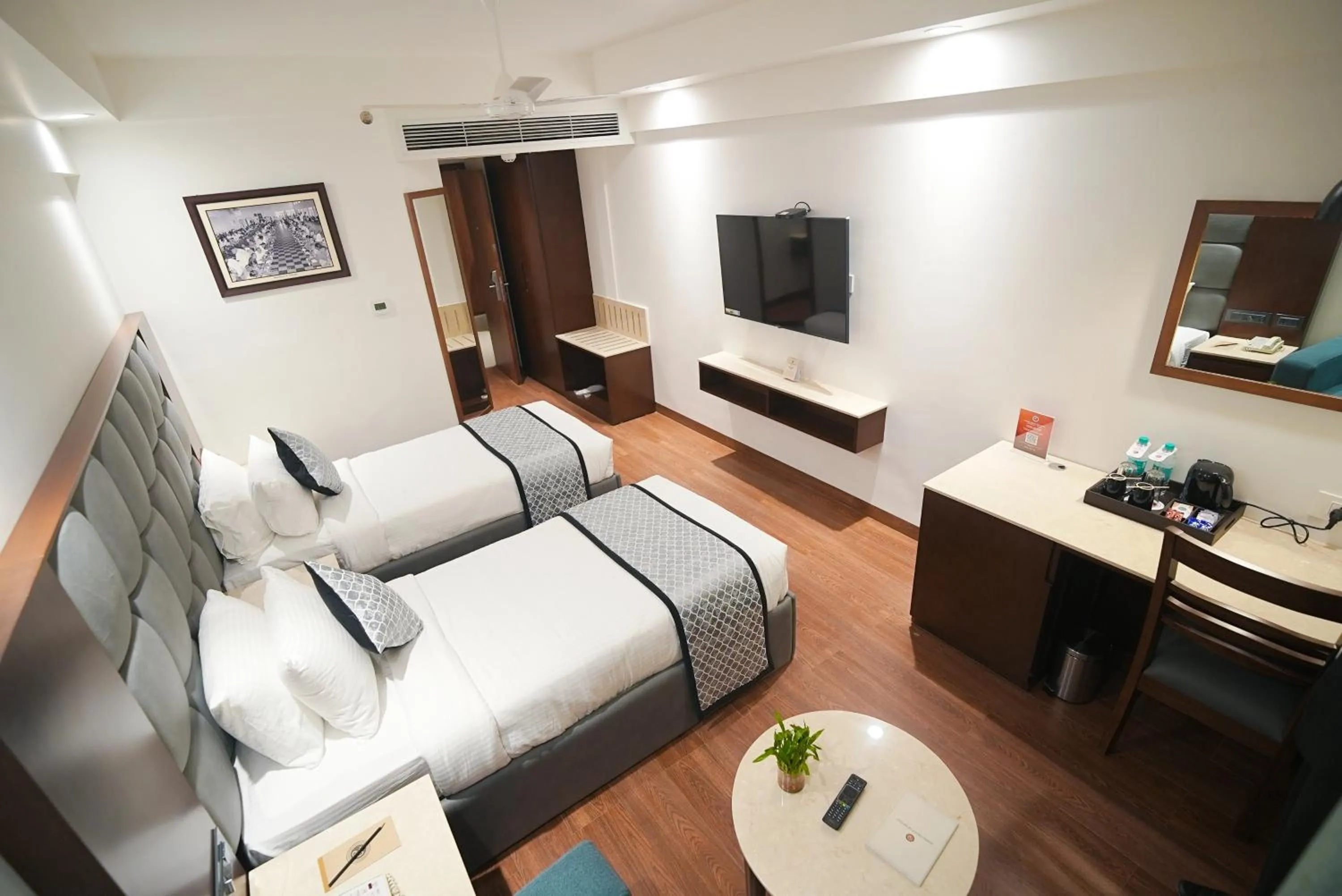 Bedroom, Bed in Ramee Guestline Tirupati