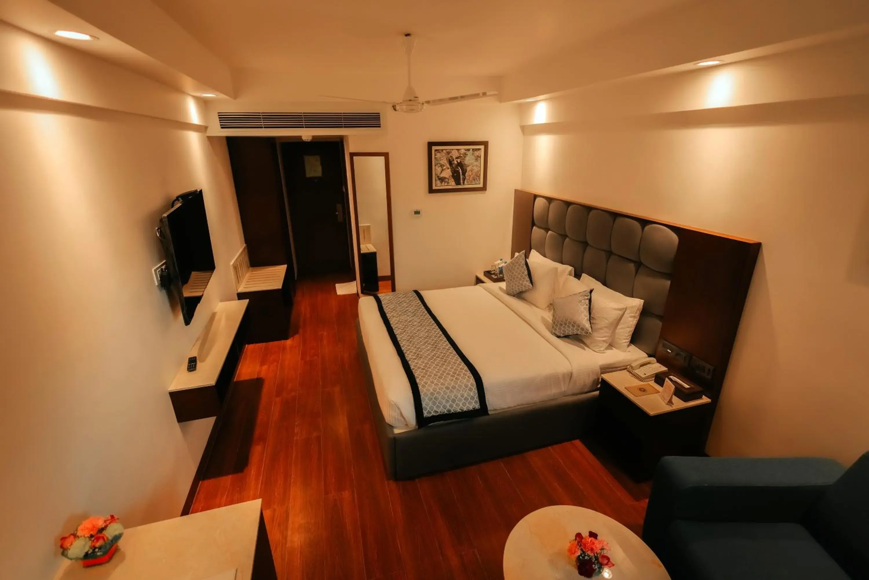Bedroom, Bed in Ramee Guestline Tirupati Bedroom, Bed in Ramee Guestline Tirupati