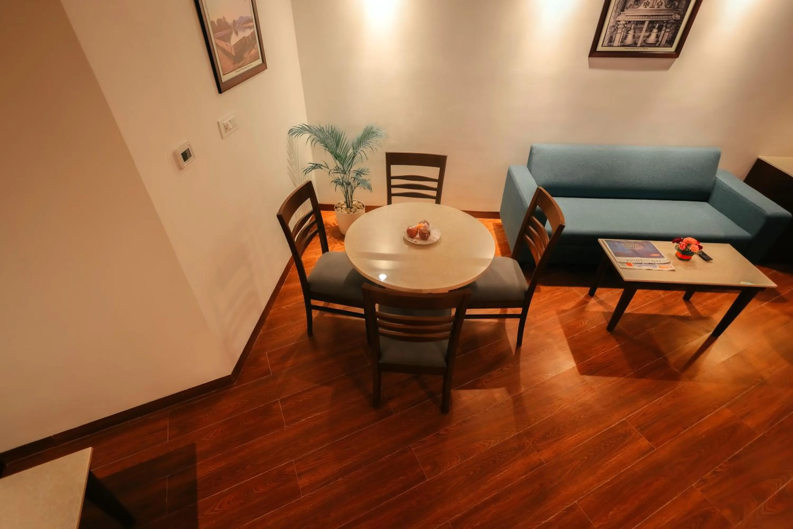 Dining area in Ramee Guestline Tirupati