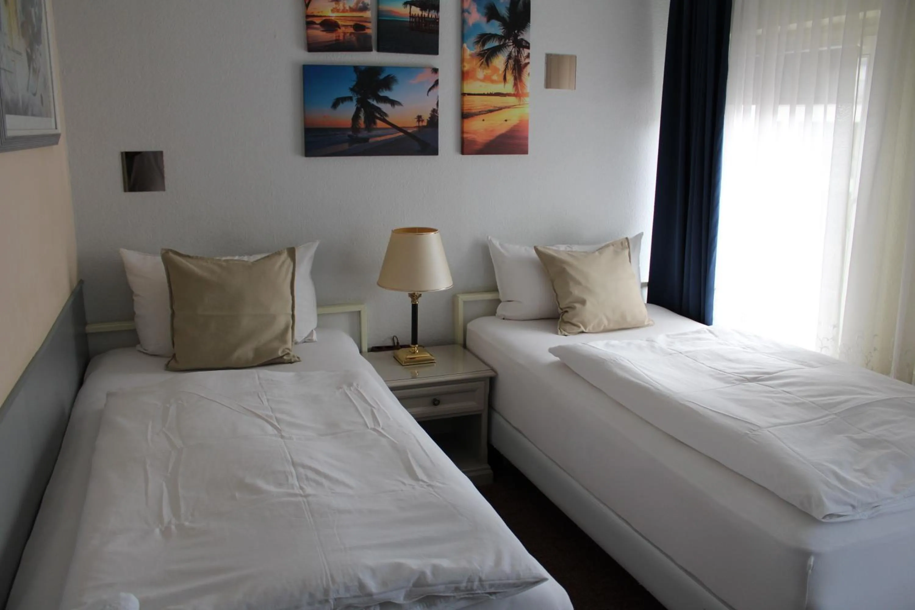 Bed in Pension Oase