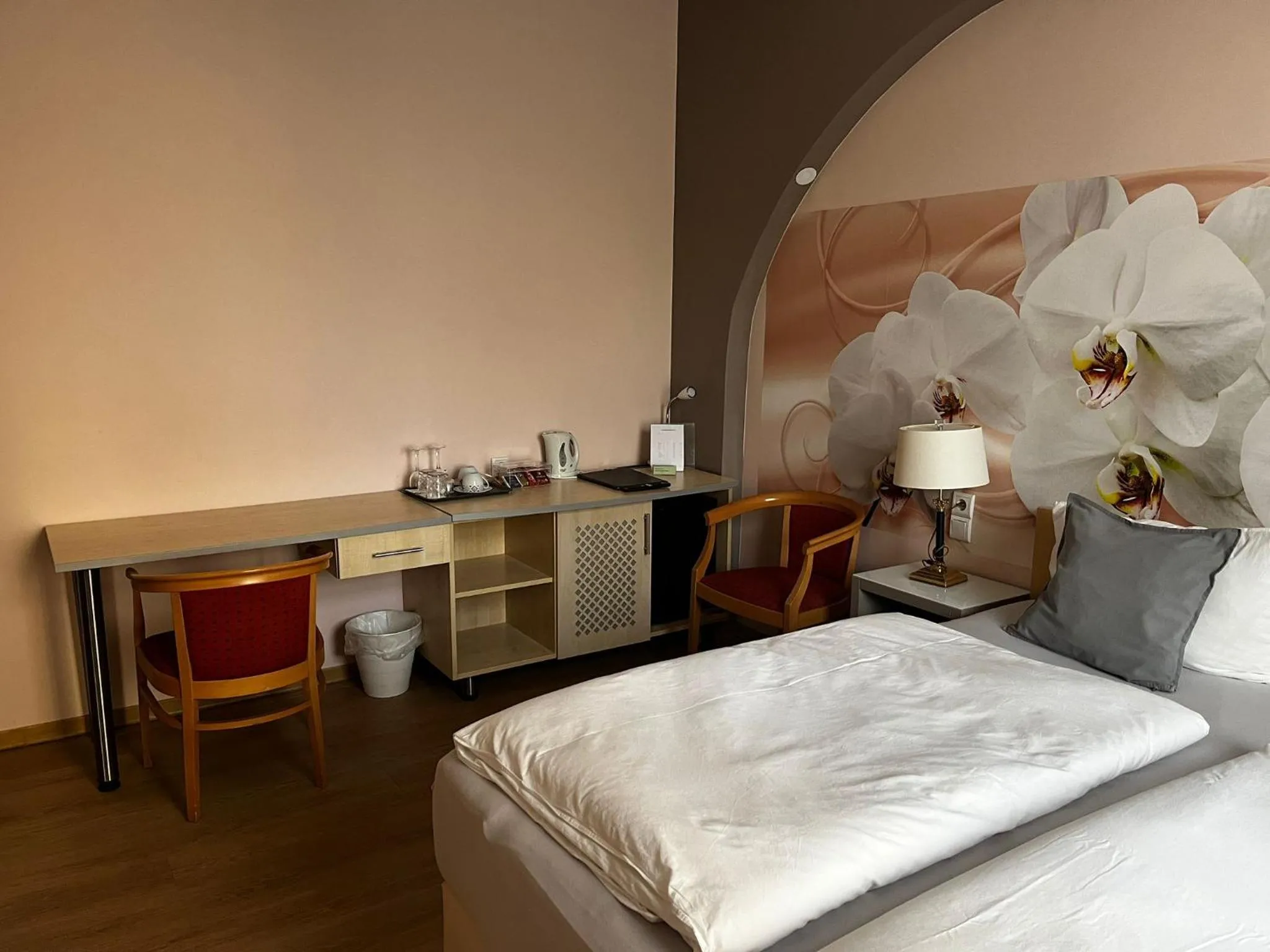 Bed in Pension Oase