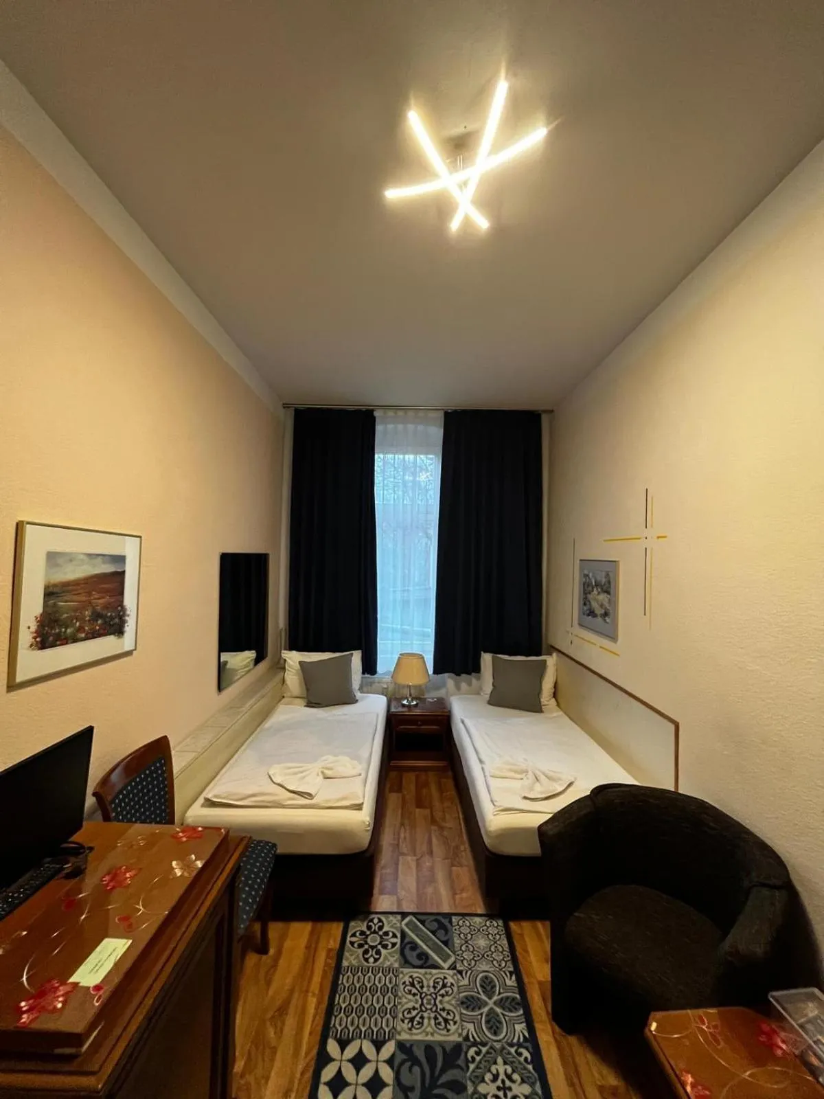 Bed in Pension Oase