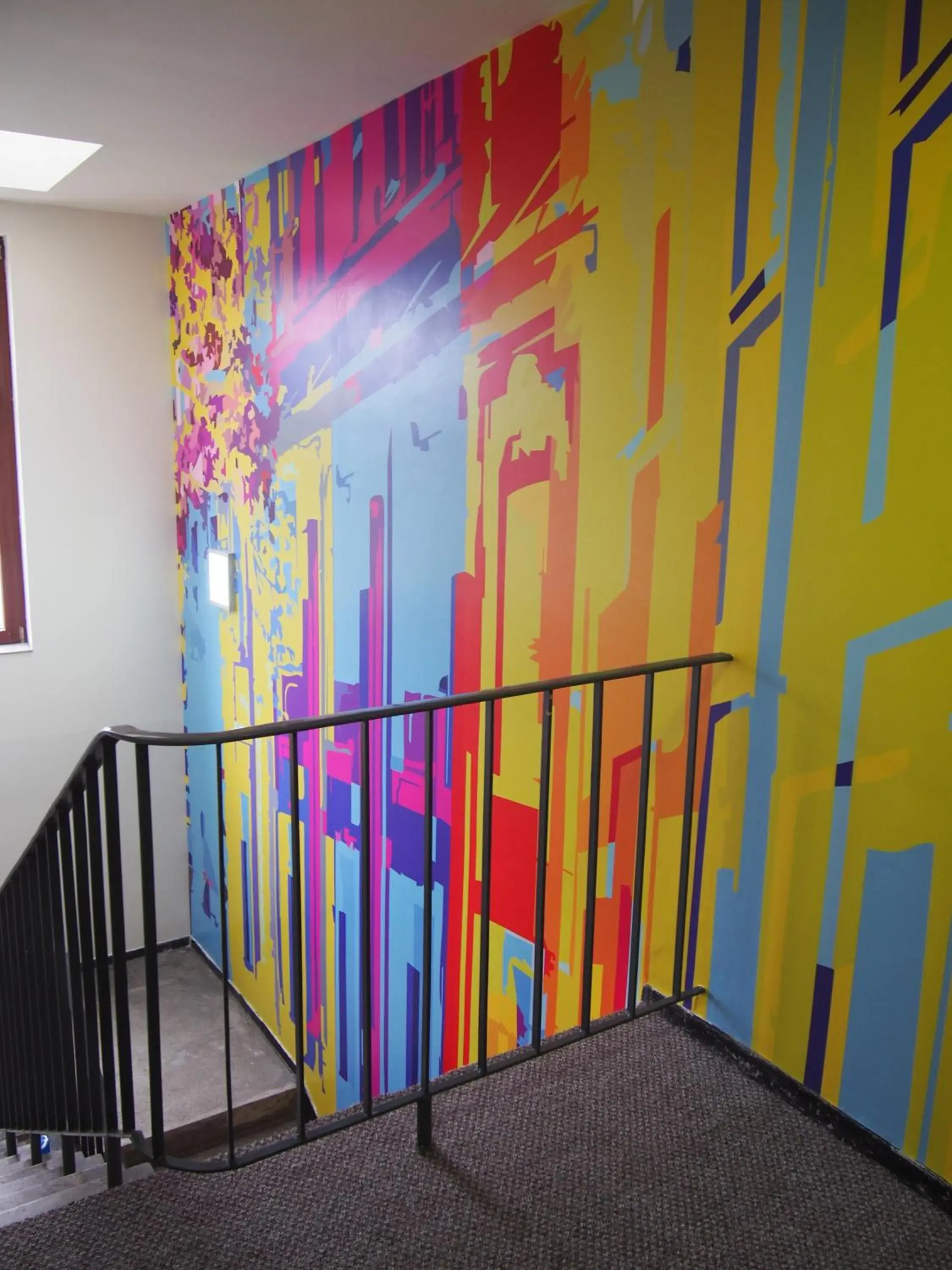 Property building in Moon Hostel Poznań Property building in Moon Hostel Poznań