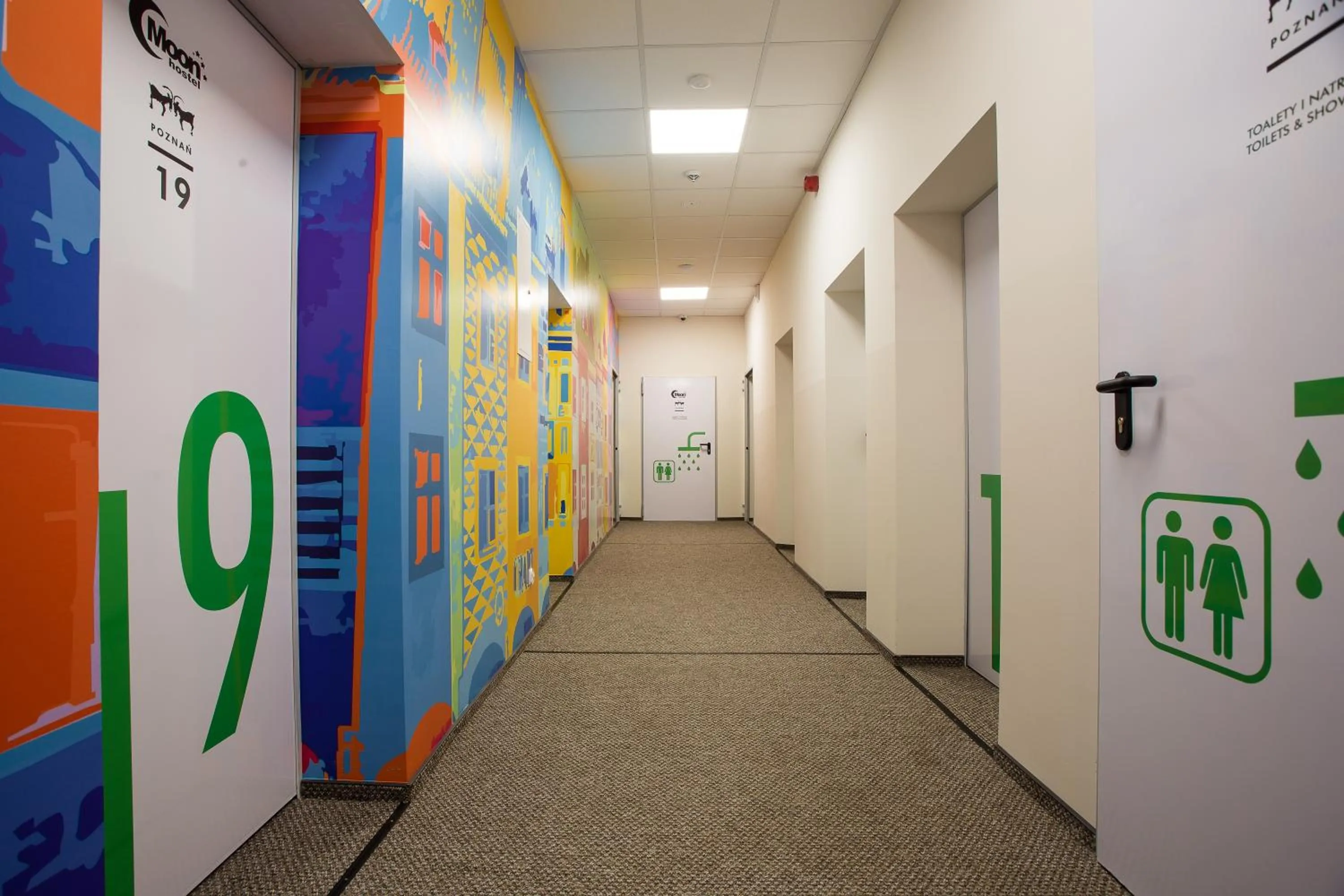 Decorative detail in Moon Hostel Poznań