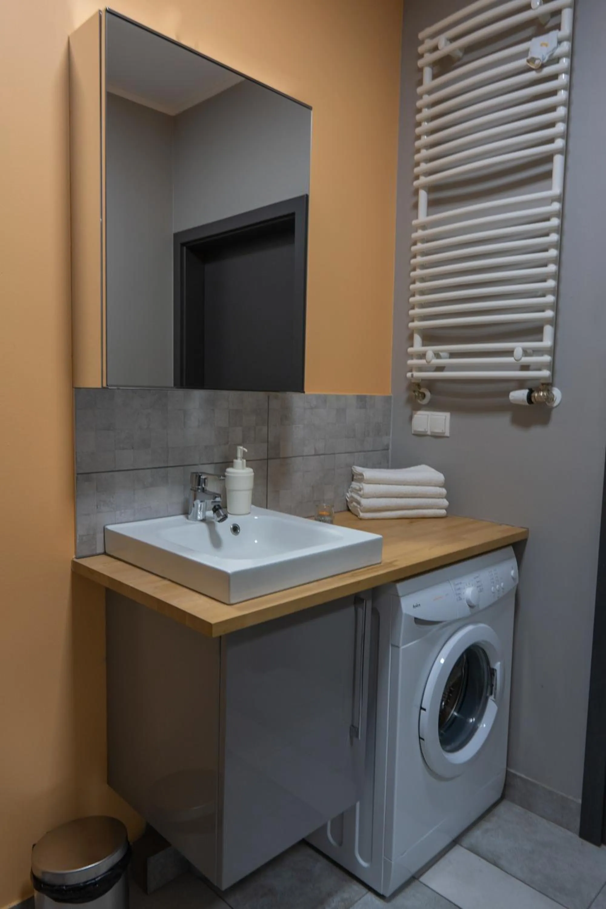 Bathroom in Moon Hostel Poznań