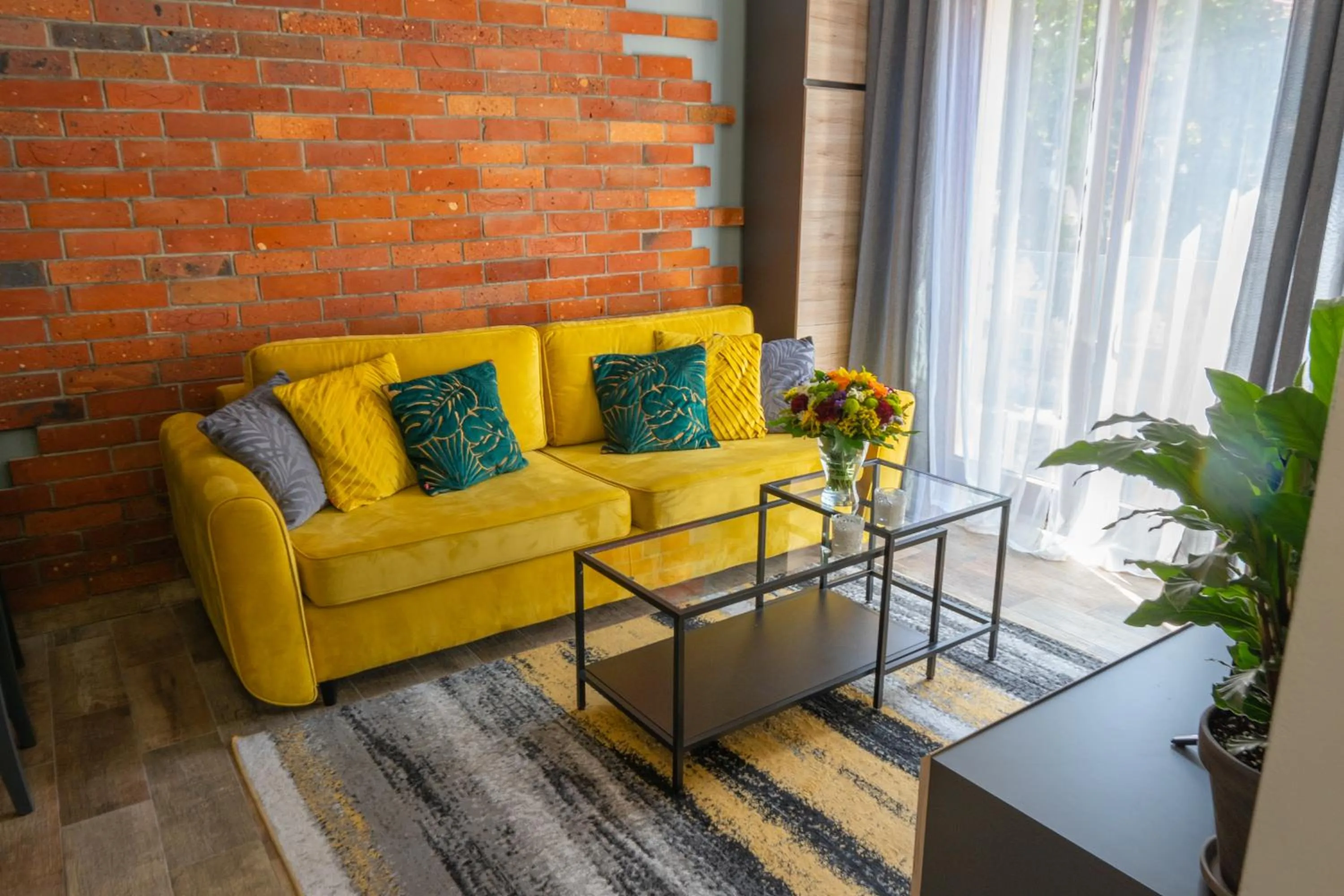 Living room in Moon Hostel Poznań