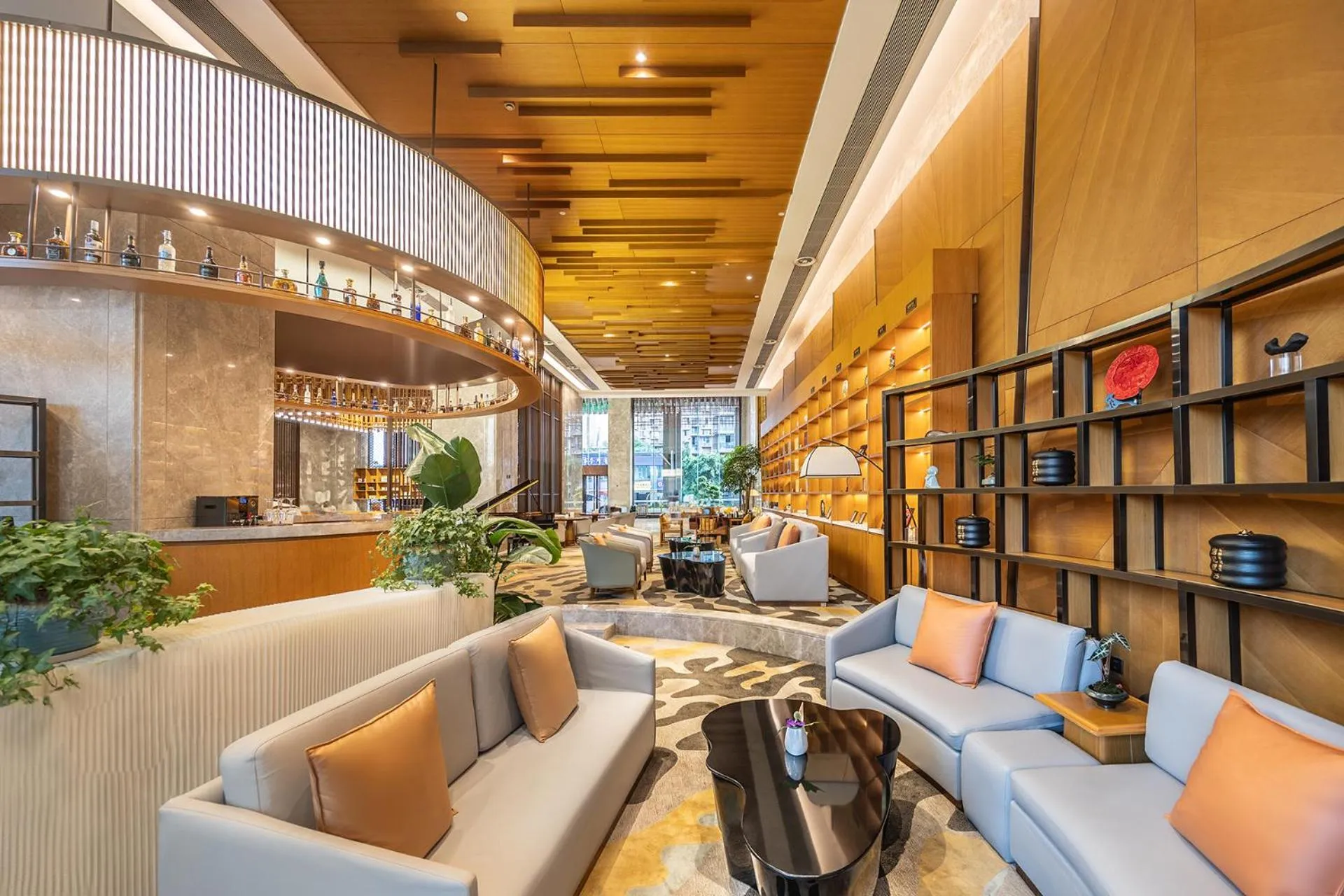 Seating area in Deyang Hamring Hotel