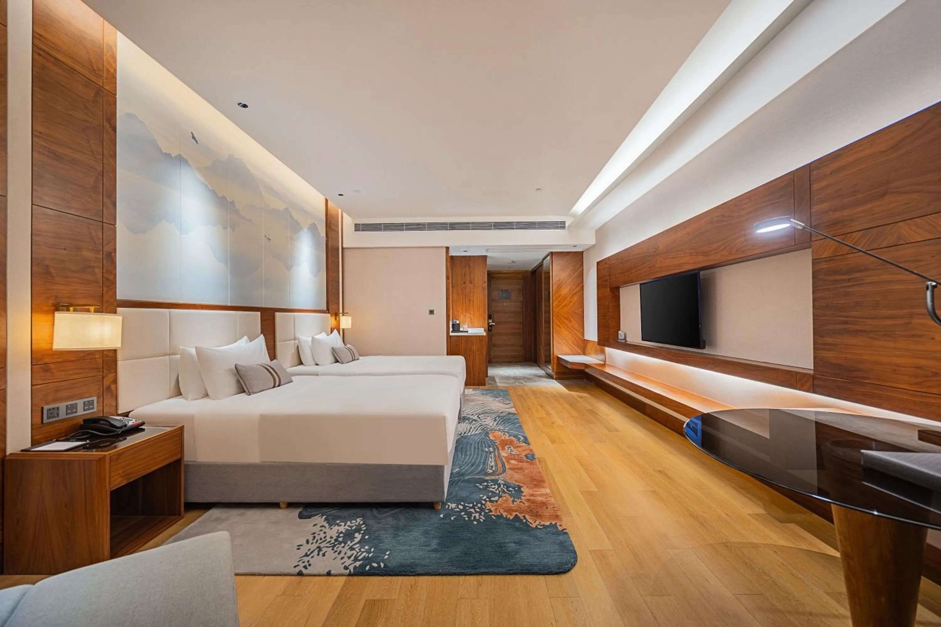 Bedroom, Bed in Deyang Hamring Hotel