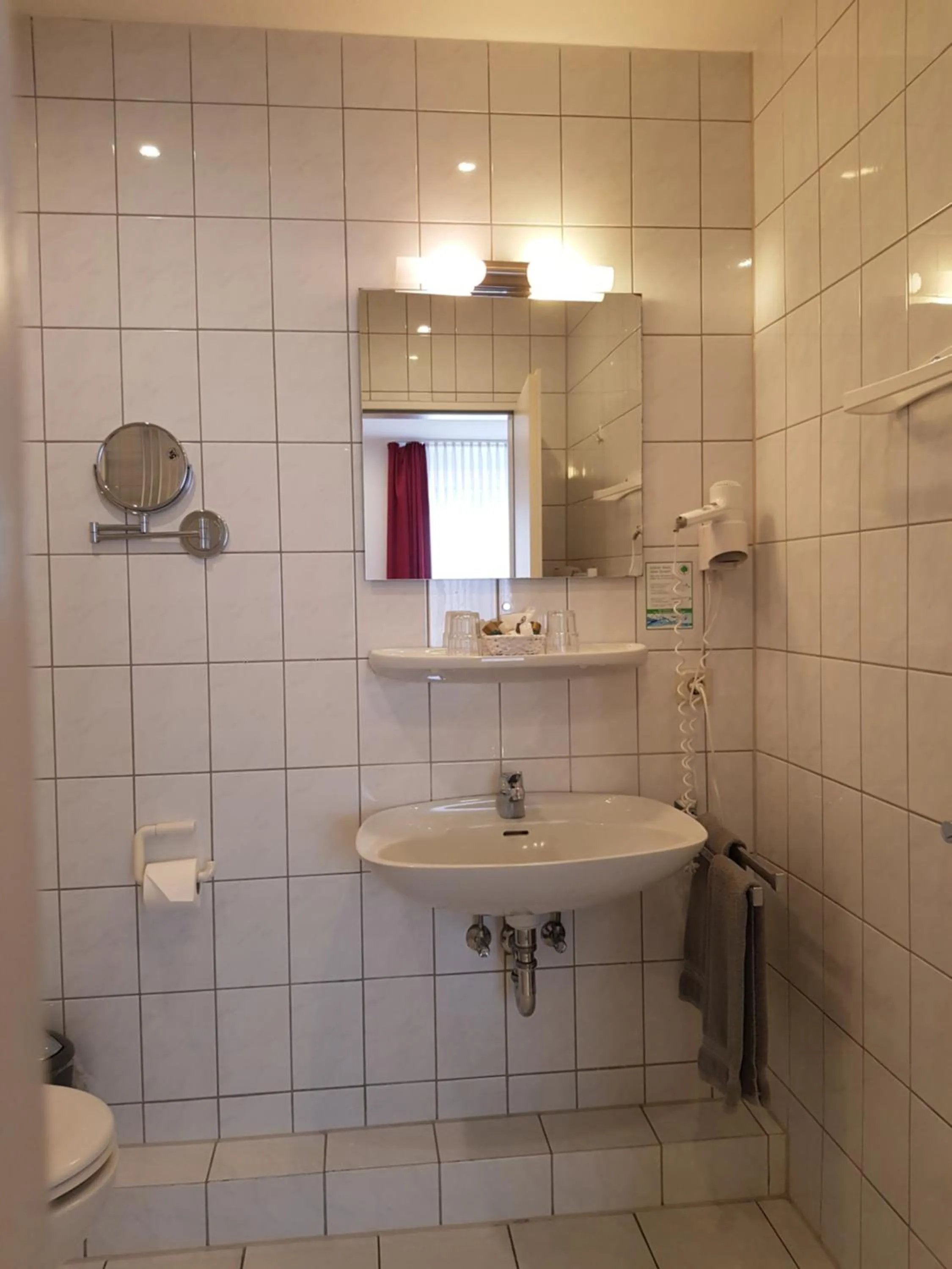 Shower in Hotel Mühleneck
