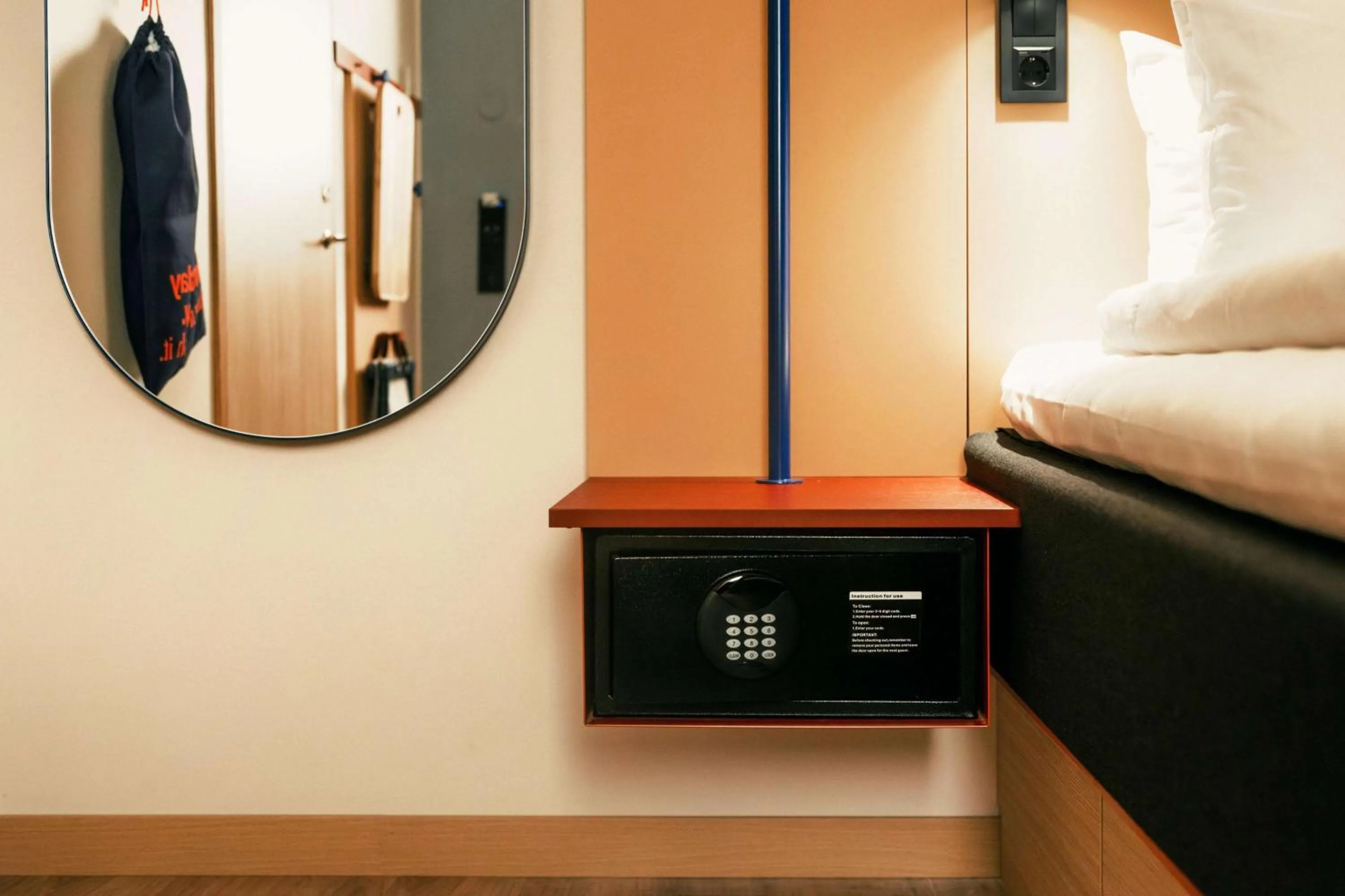 Bedroom, Bed in Scandic Go, Sankt Eriksgatan 20