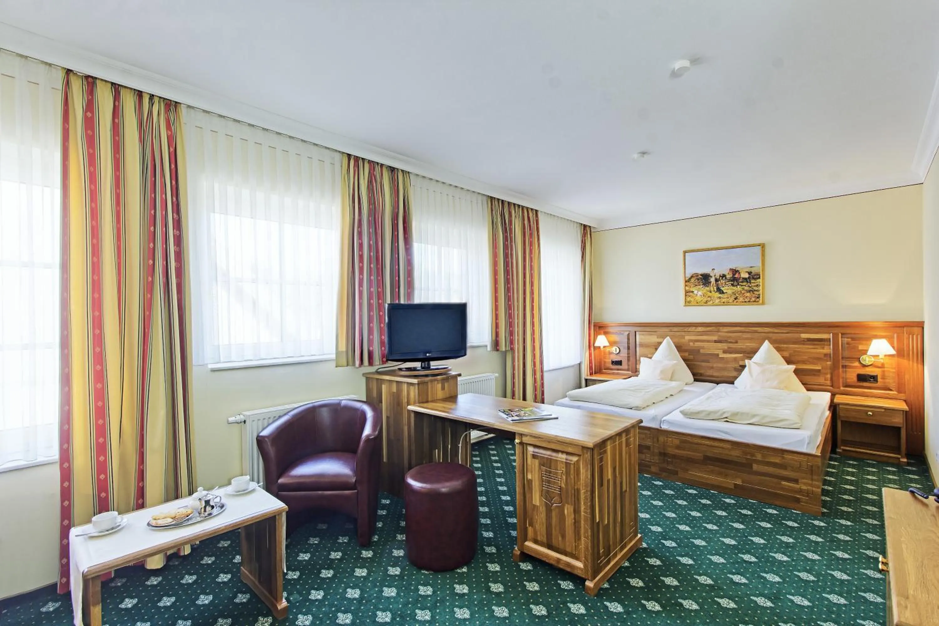 Photo of the whole room, Bed in Golfpark Gut Düneburg