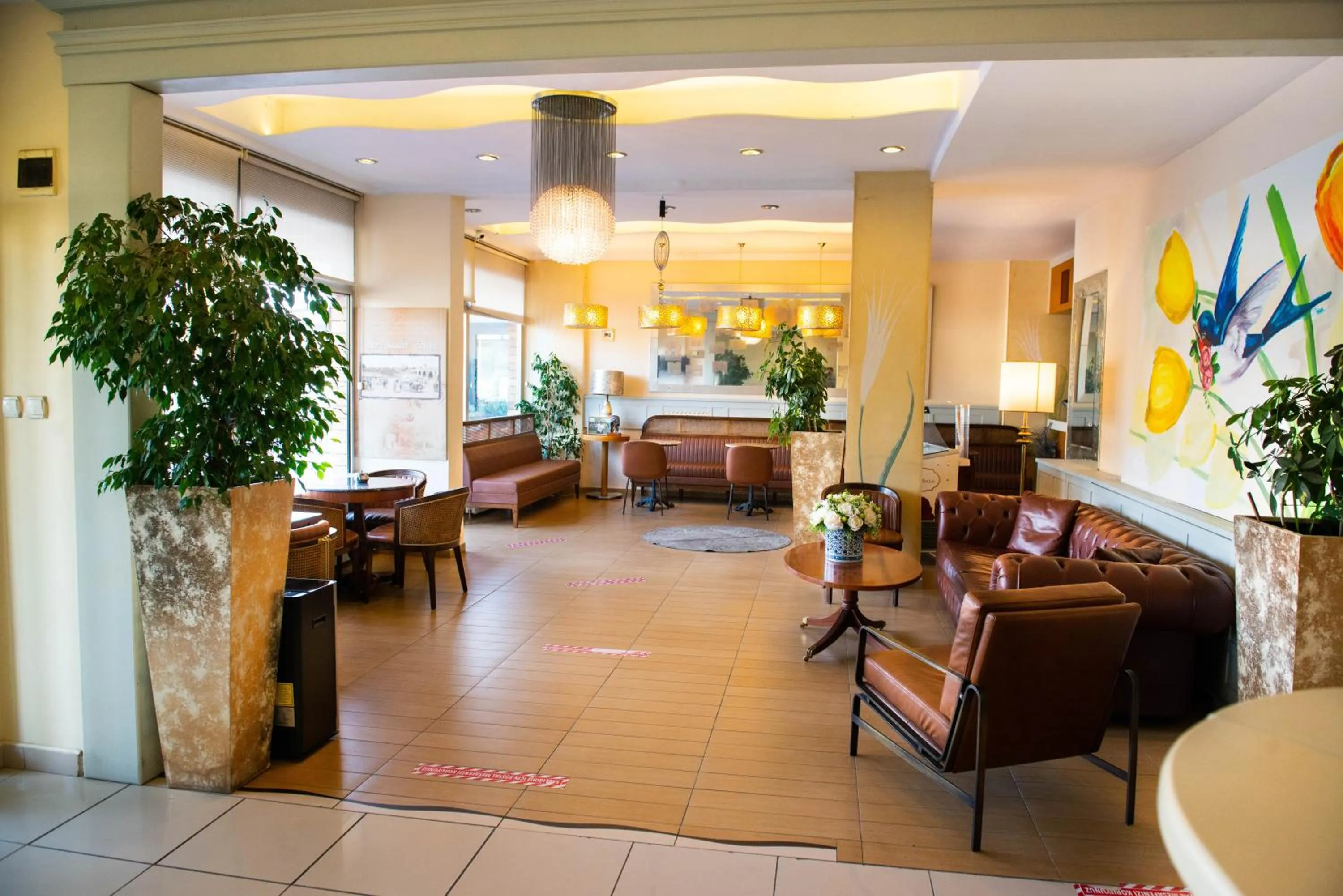 Seating area in Hotel Simsek