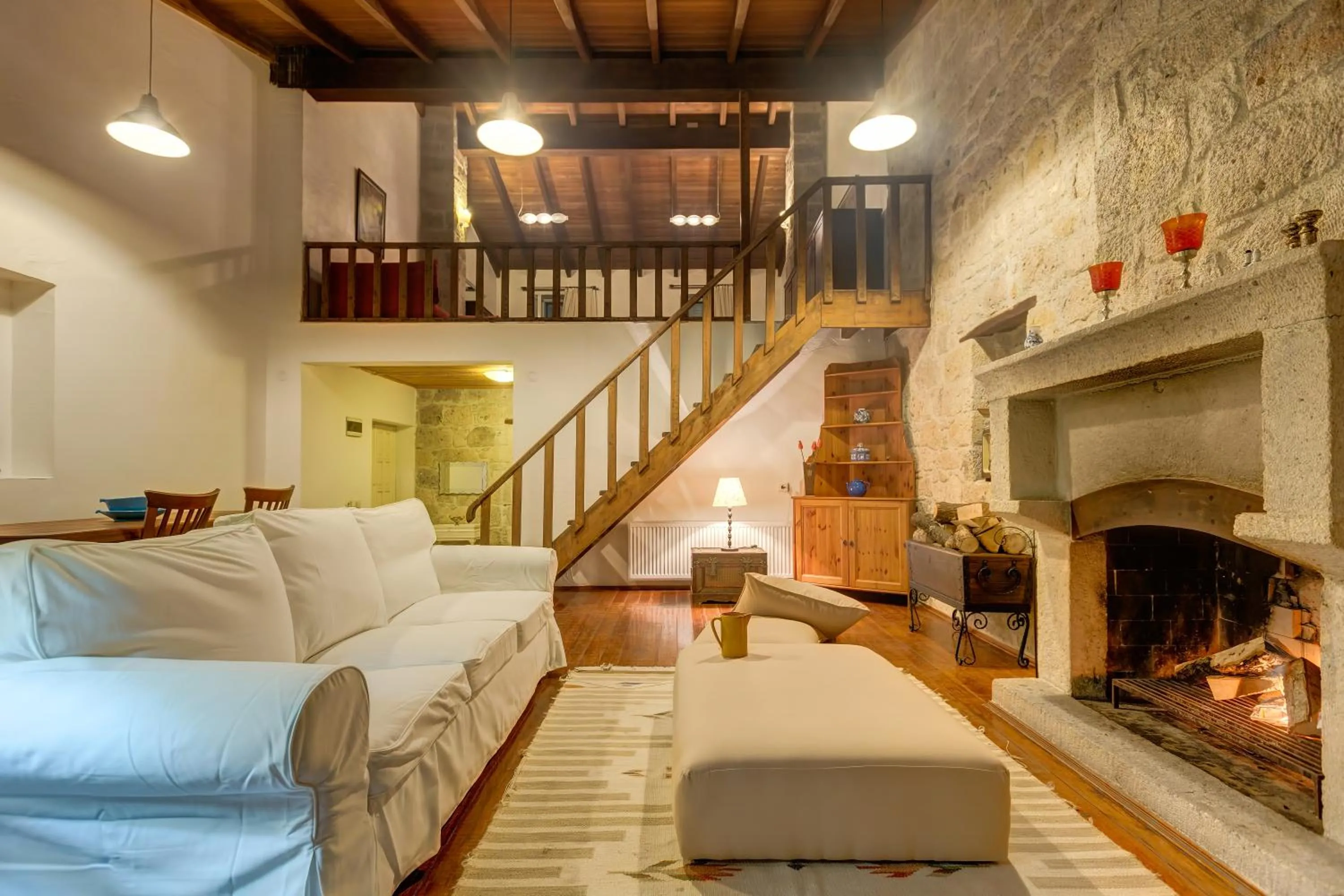 Living room in Beyazhan Hotel