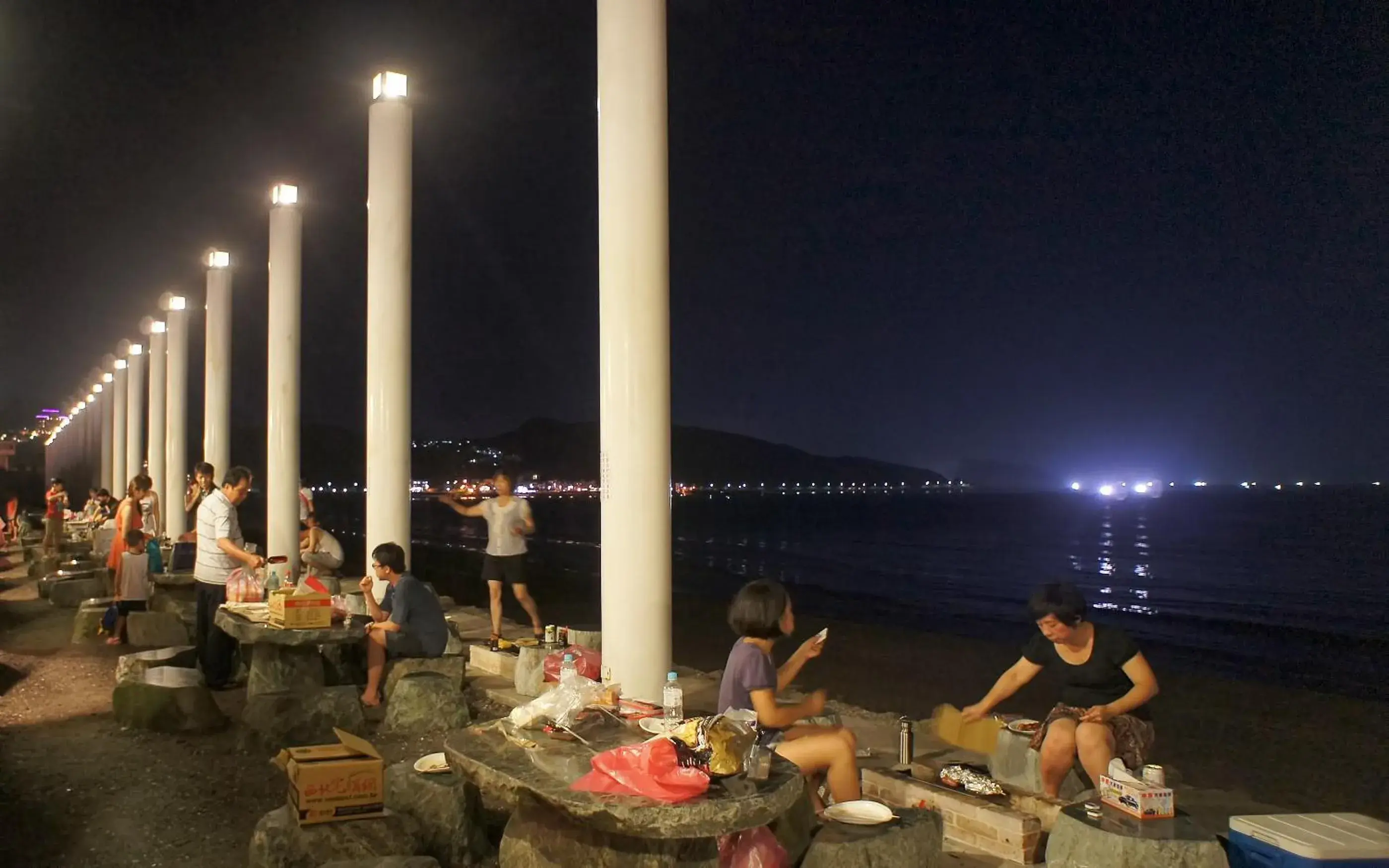 BBQ facilities in White House Hot Spring Beach Resort