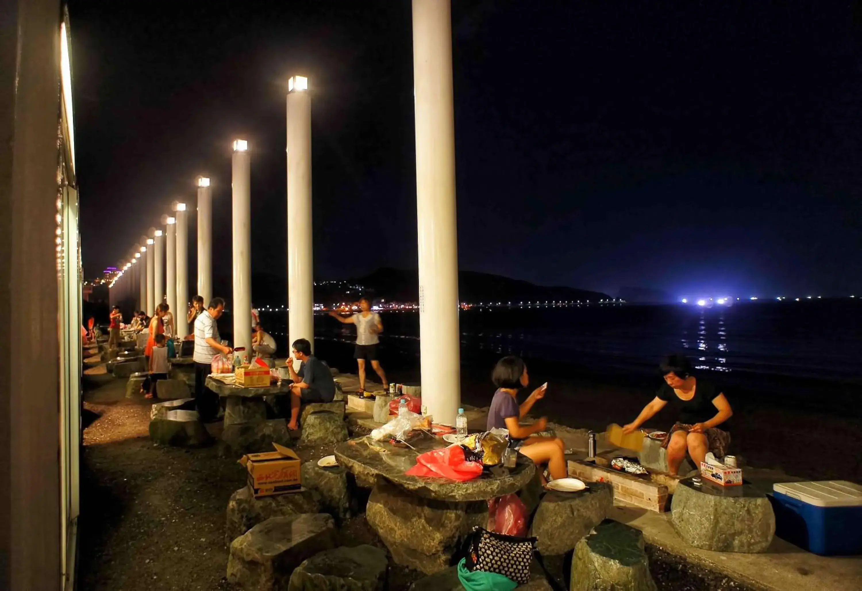 BBQ facilities in White House Hot Spring Beach Resort